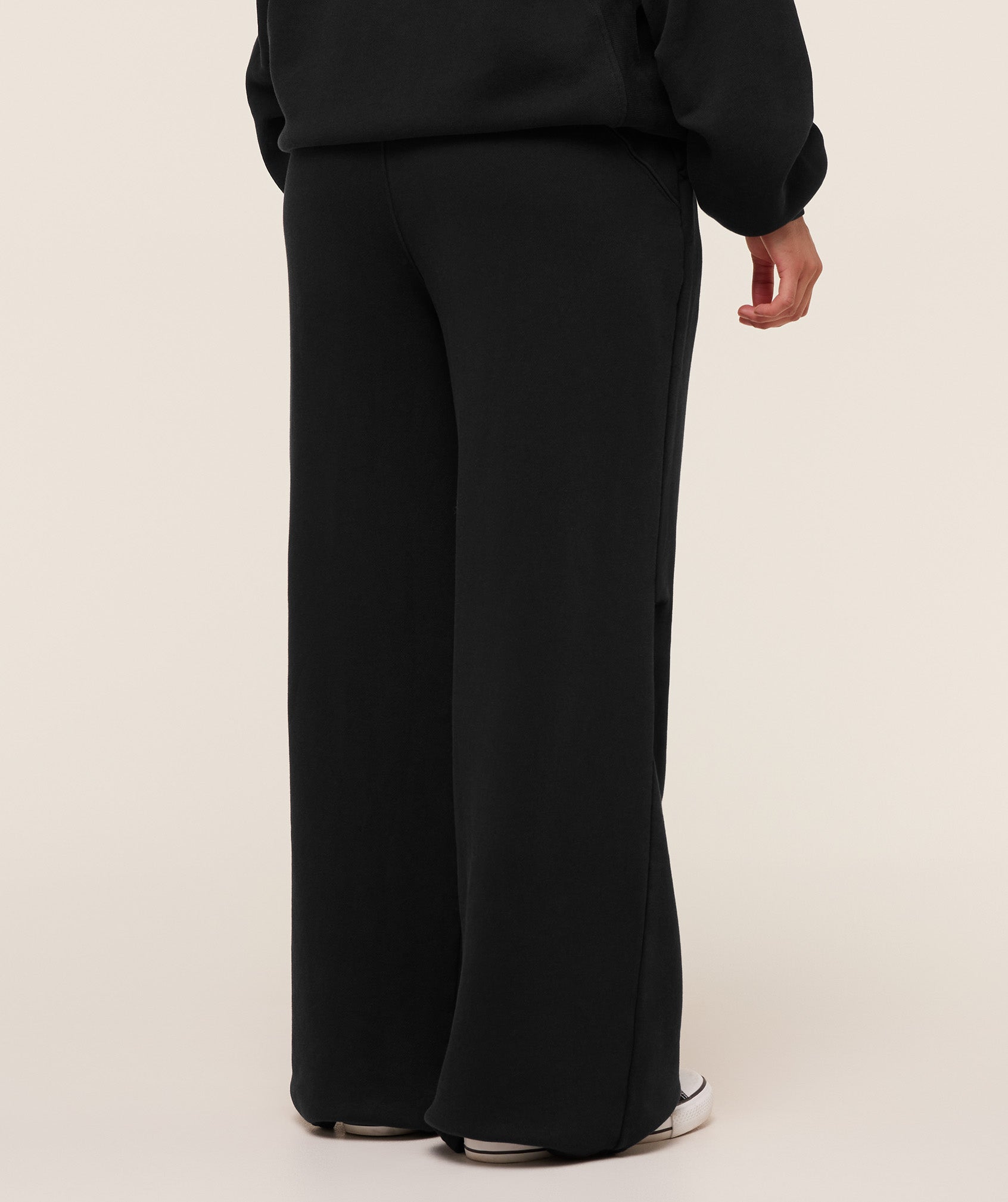 Women's Gymshark Pump Cover Structured Fleece Pant Black
