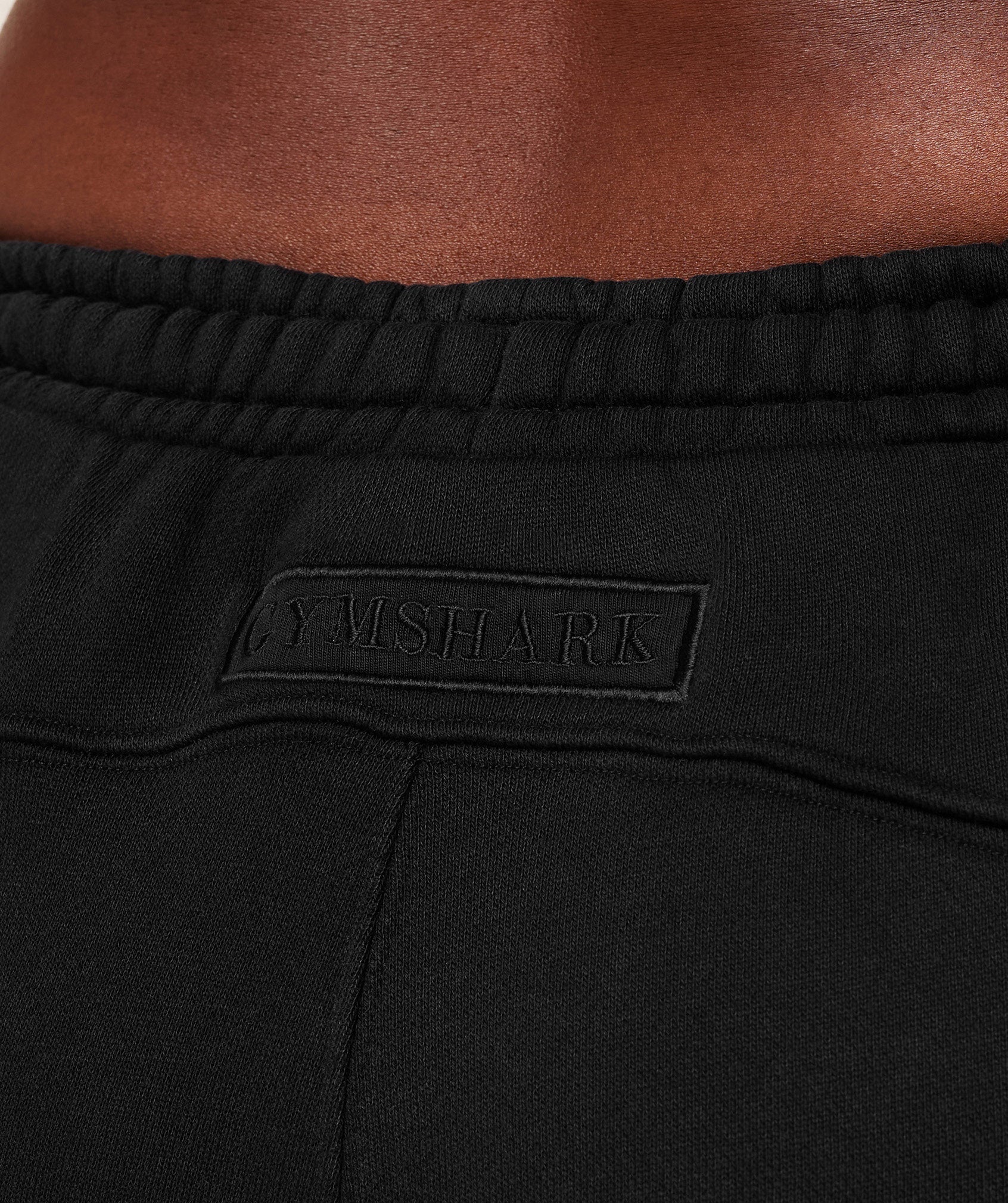 Women's Gymshark Pump Cover Structured Fleece Pants Black