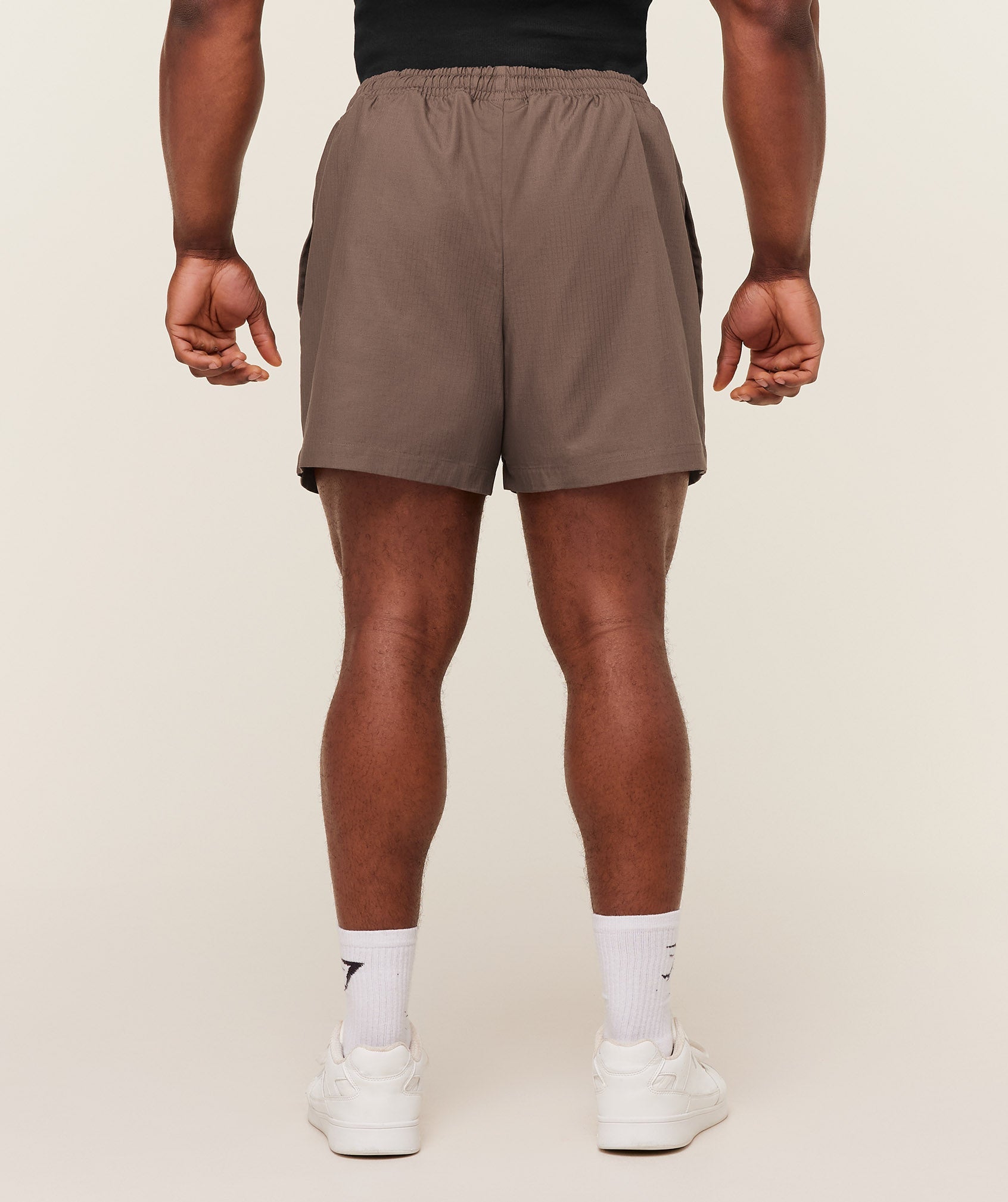 Gymshark Pumper Shorts 5" Soft Brown