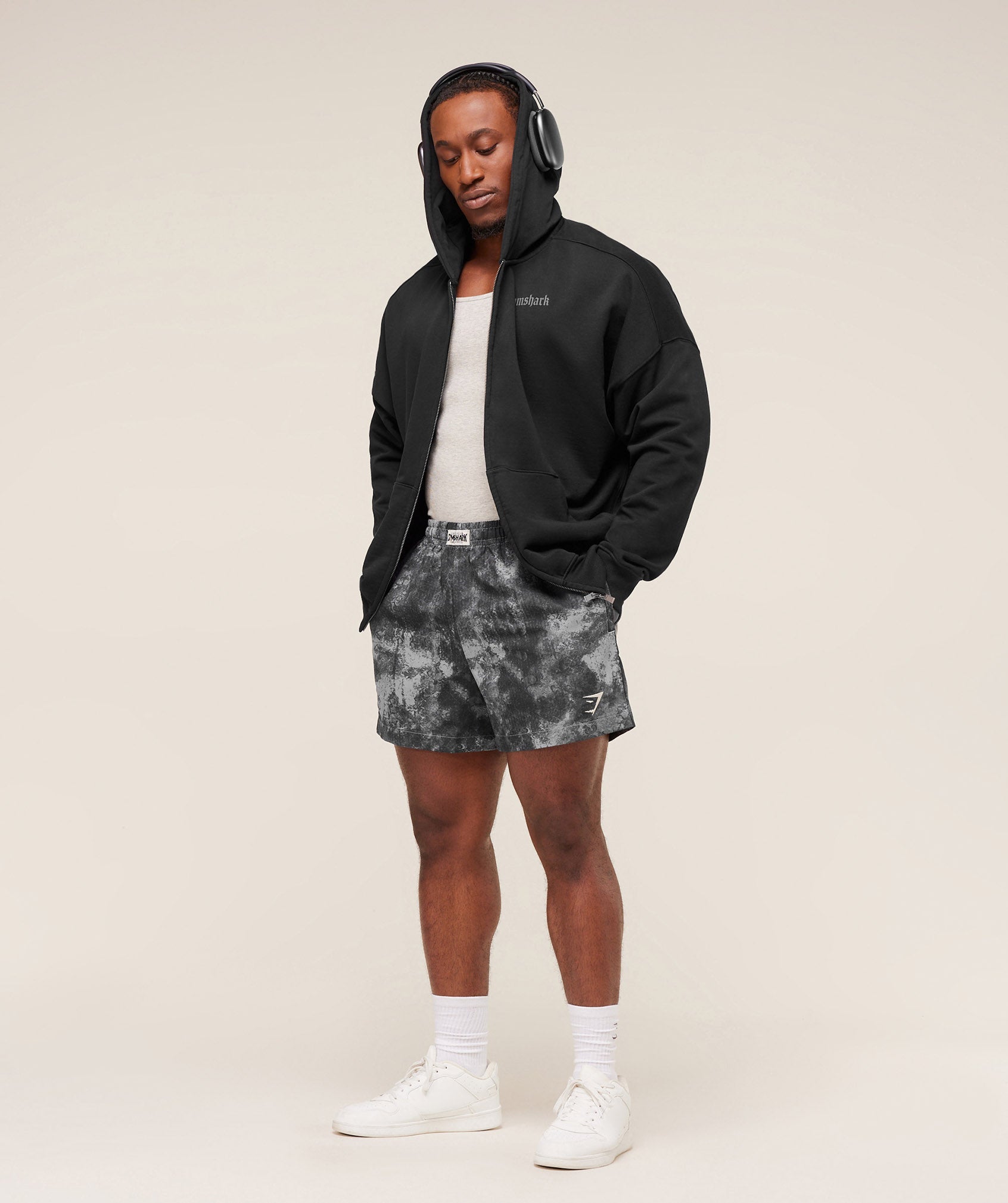 Gymshark Pumper Shorts 5" Smokey Grey
