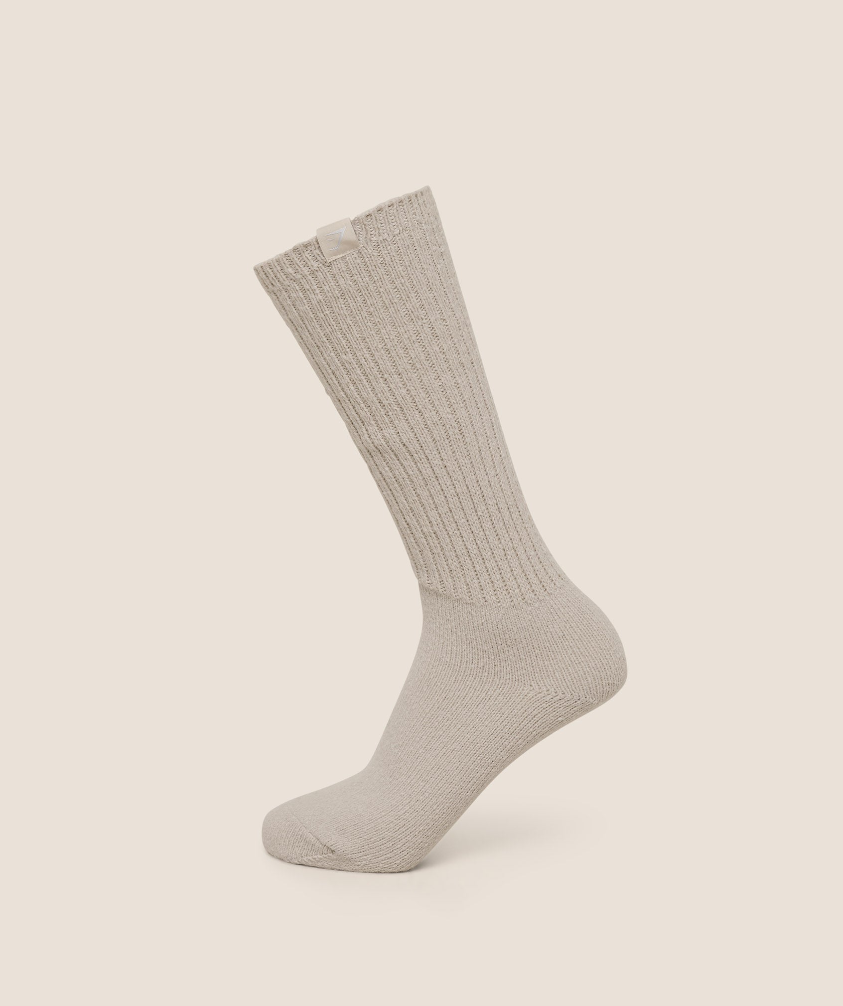 Women's Gymshark Comfy Rest Day Socks Pebble Grey