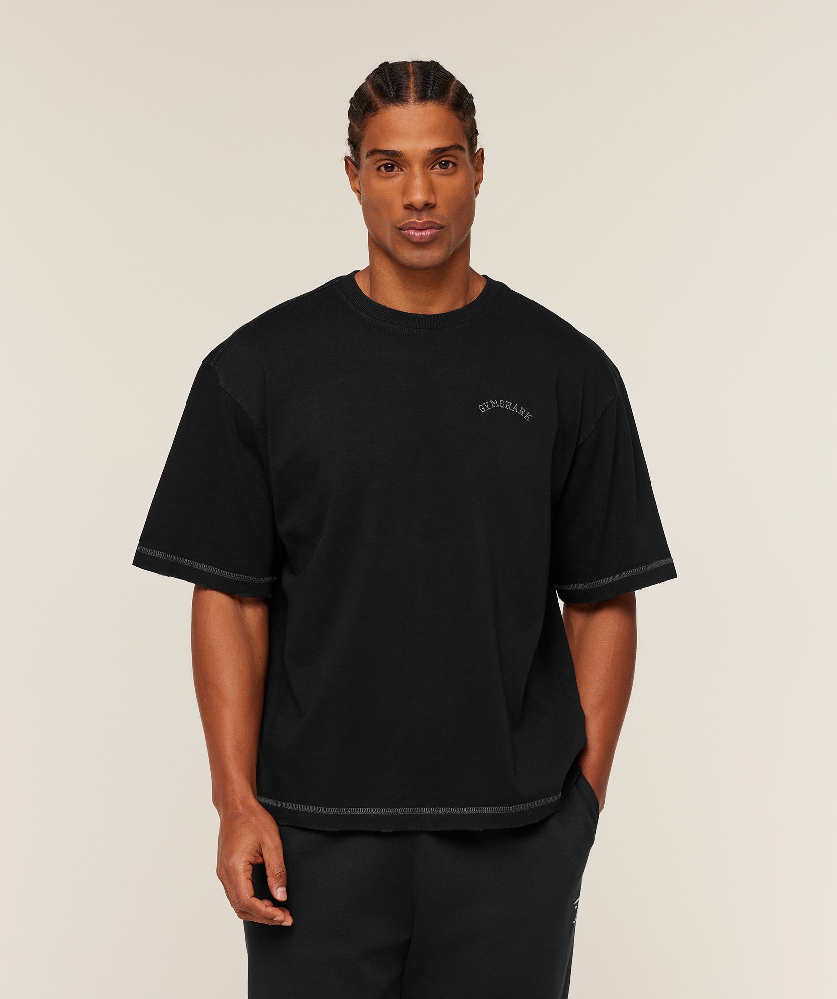 Gymshark Re-Rack T-Shirt Gs Black