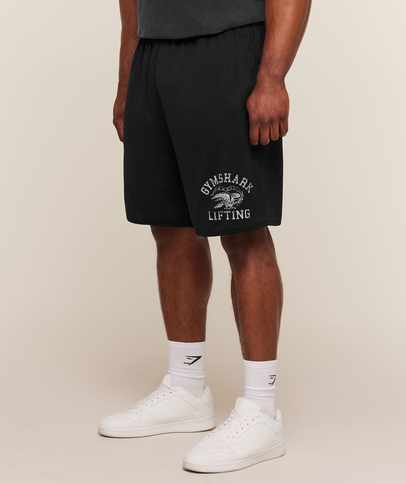 Gymshark Collective Mesh Shorts Black