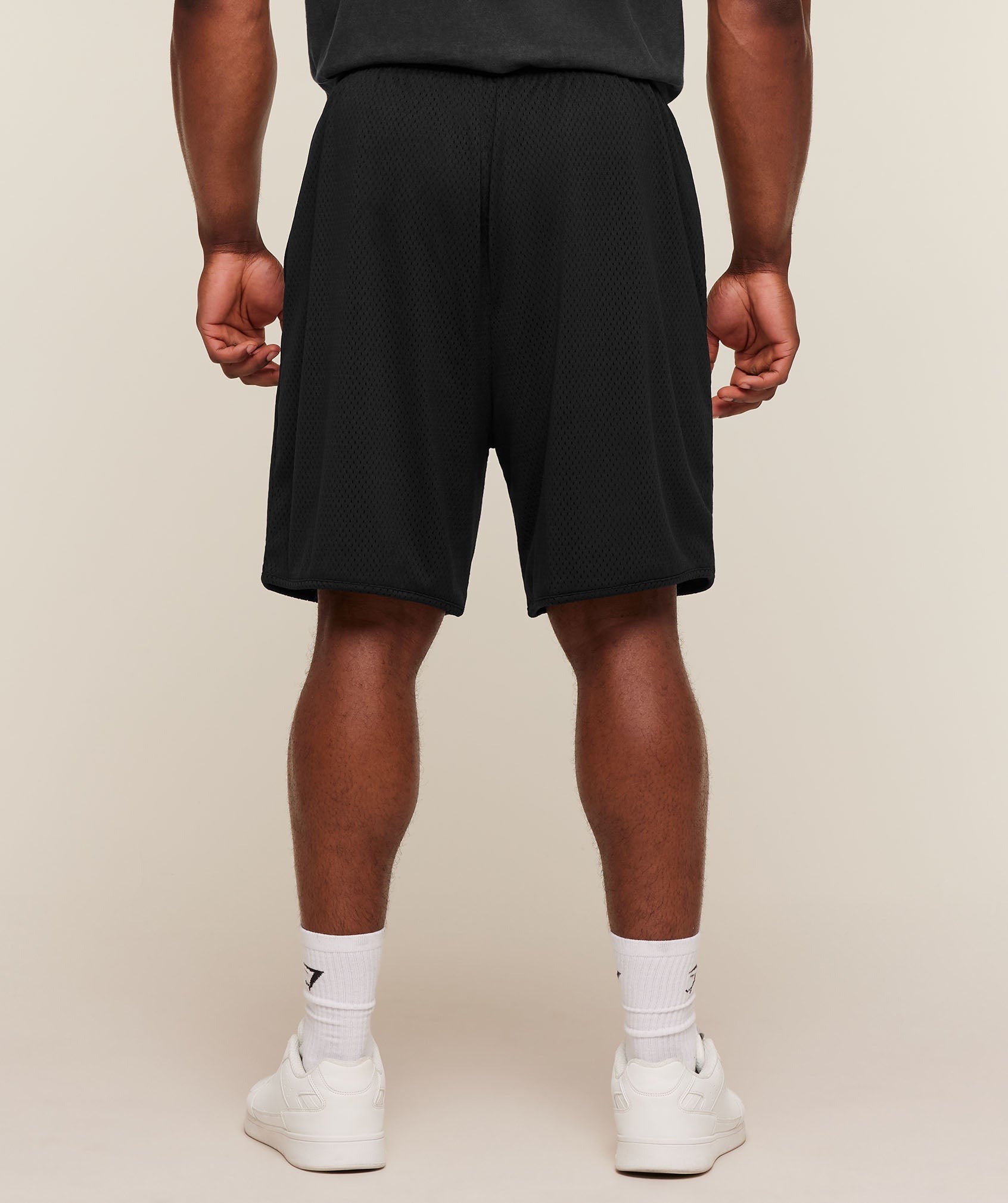 Gymshark Collective Mesh Shorts Black