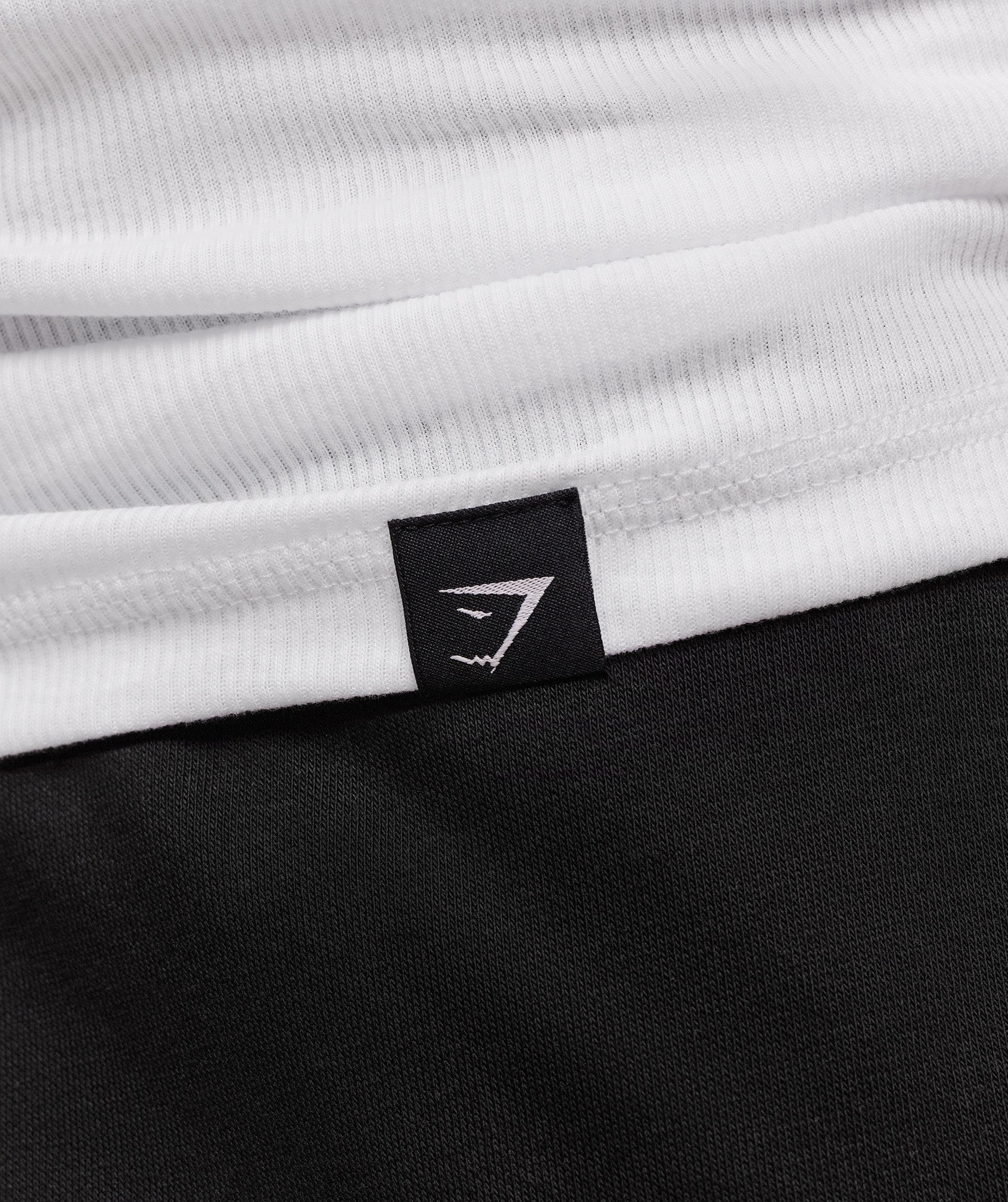 Gymshark Ribbed Tank 1Pk White