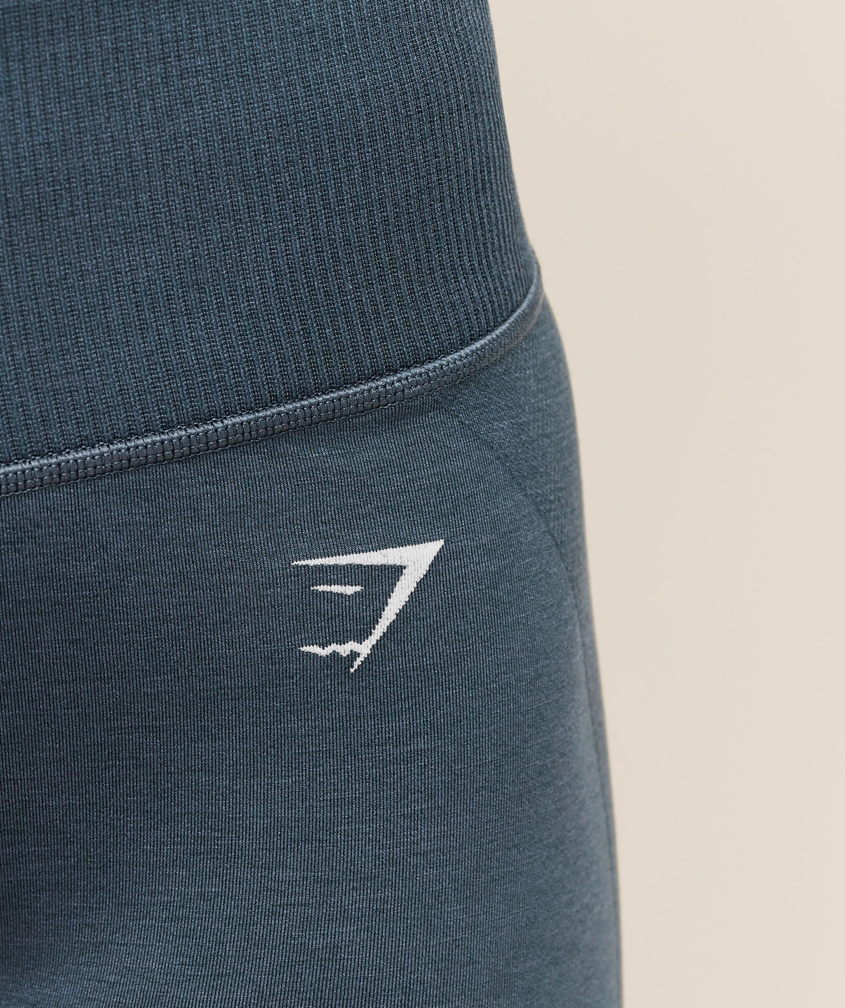 Women's Gymshark Interval Seamless Shorts Stealth Blue