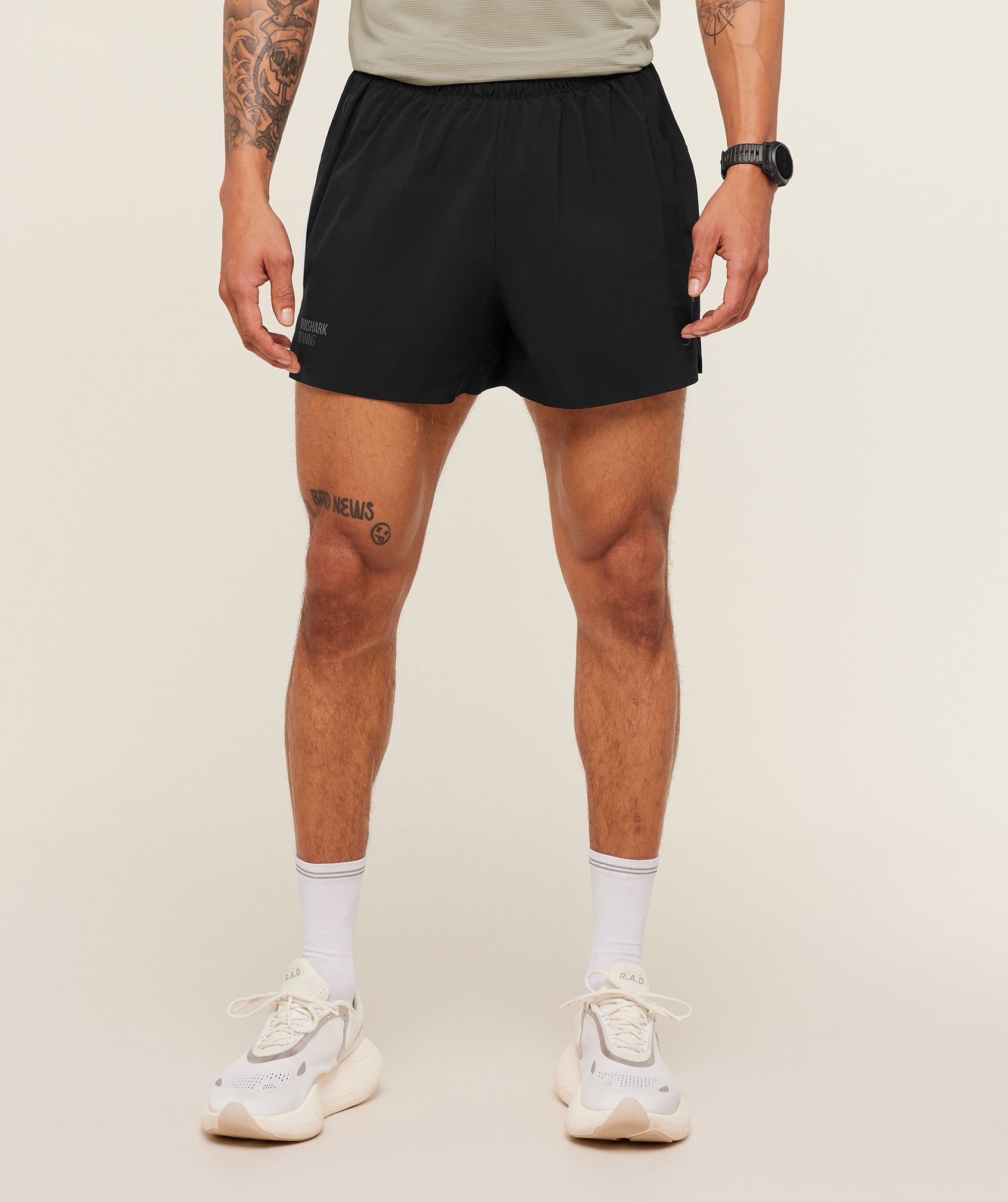 Gymshark Running Elite 5" Short Black