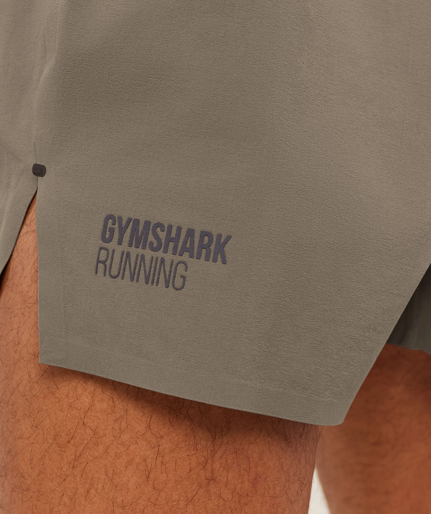 Gymshark Running Elite 5" Short Camo Brown