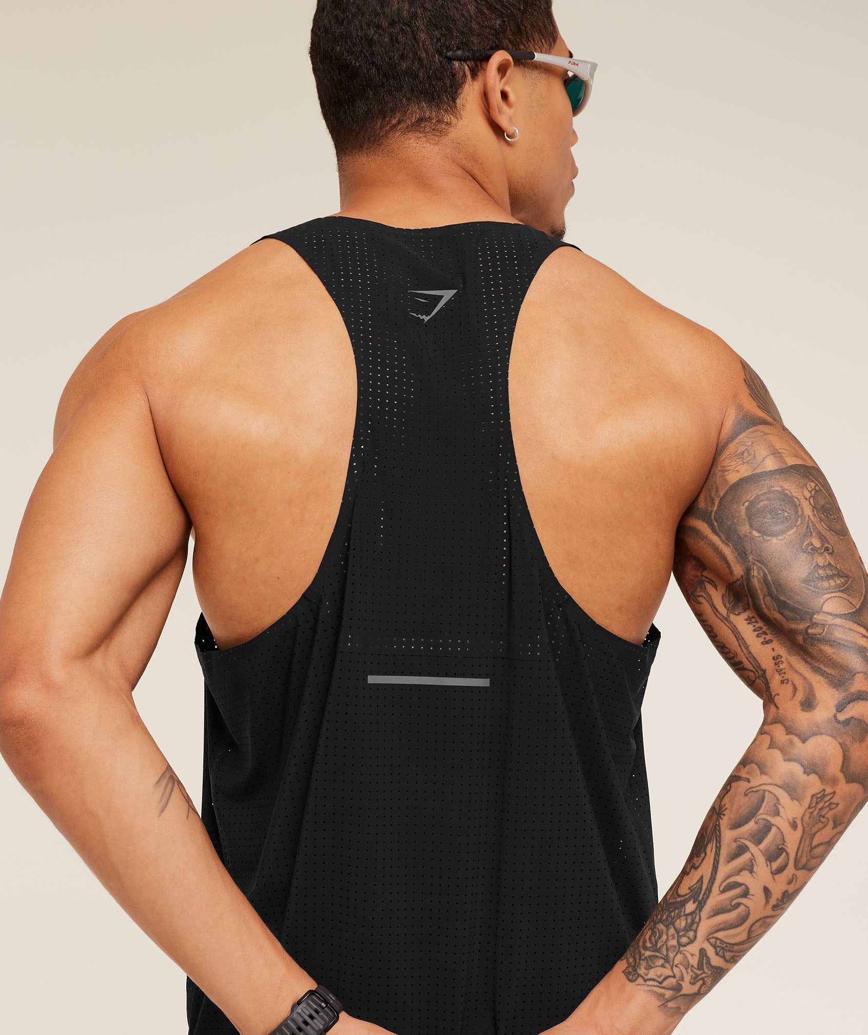 Gymshark Running Elite Race Vest Black