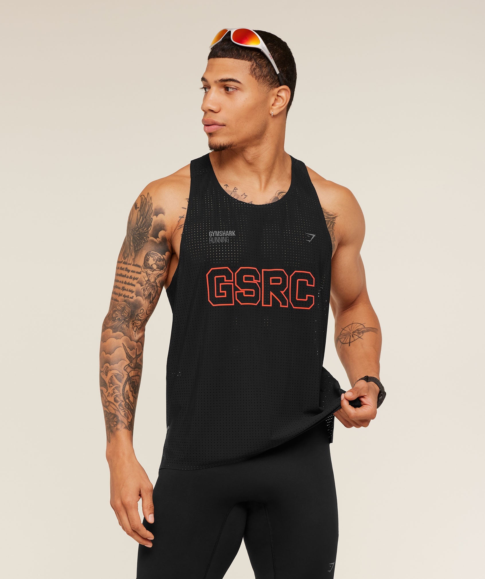 Gymshark Running Elite Race Vest Black