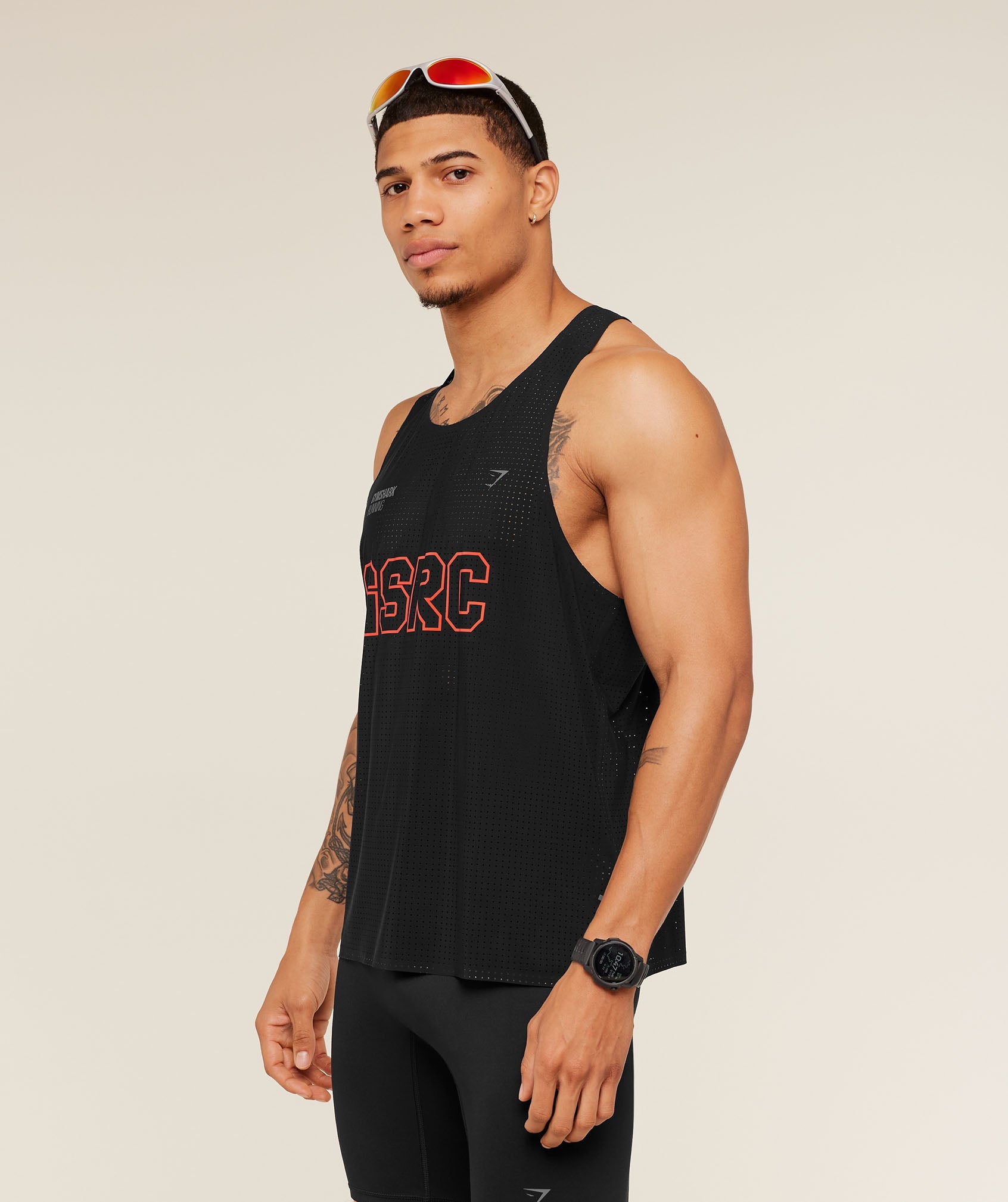 Gymshark Running Elite Race Vest Black