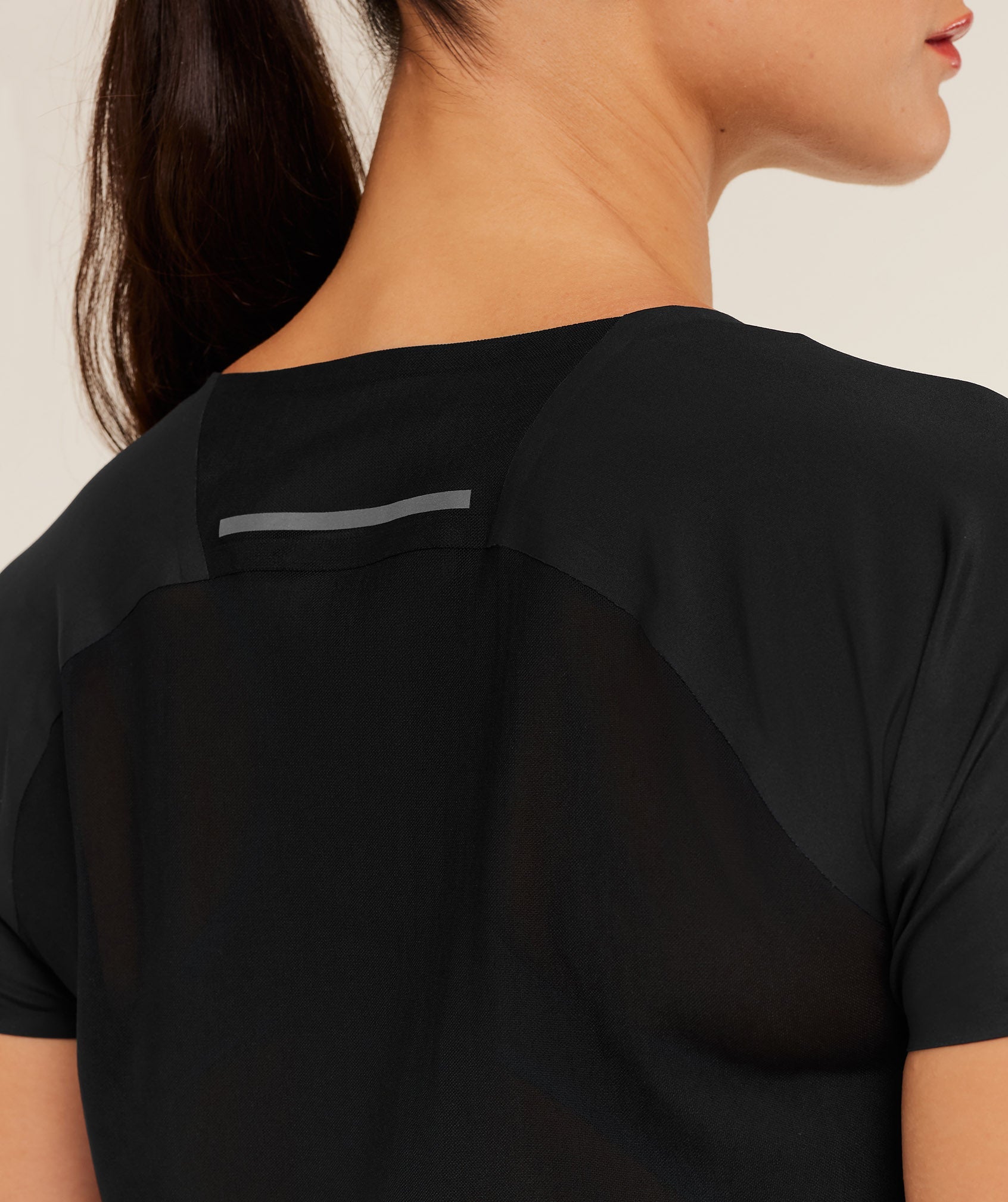 Women's Gymshark Running Elite T-Shirt Black