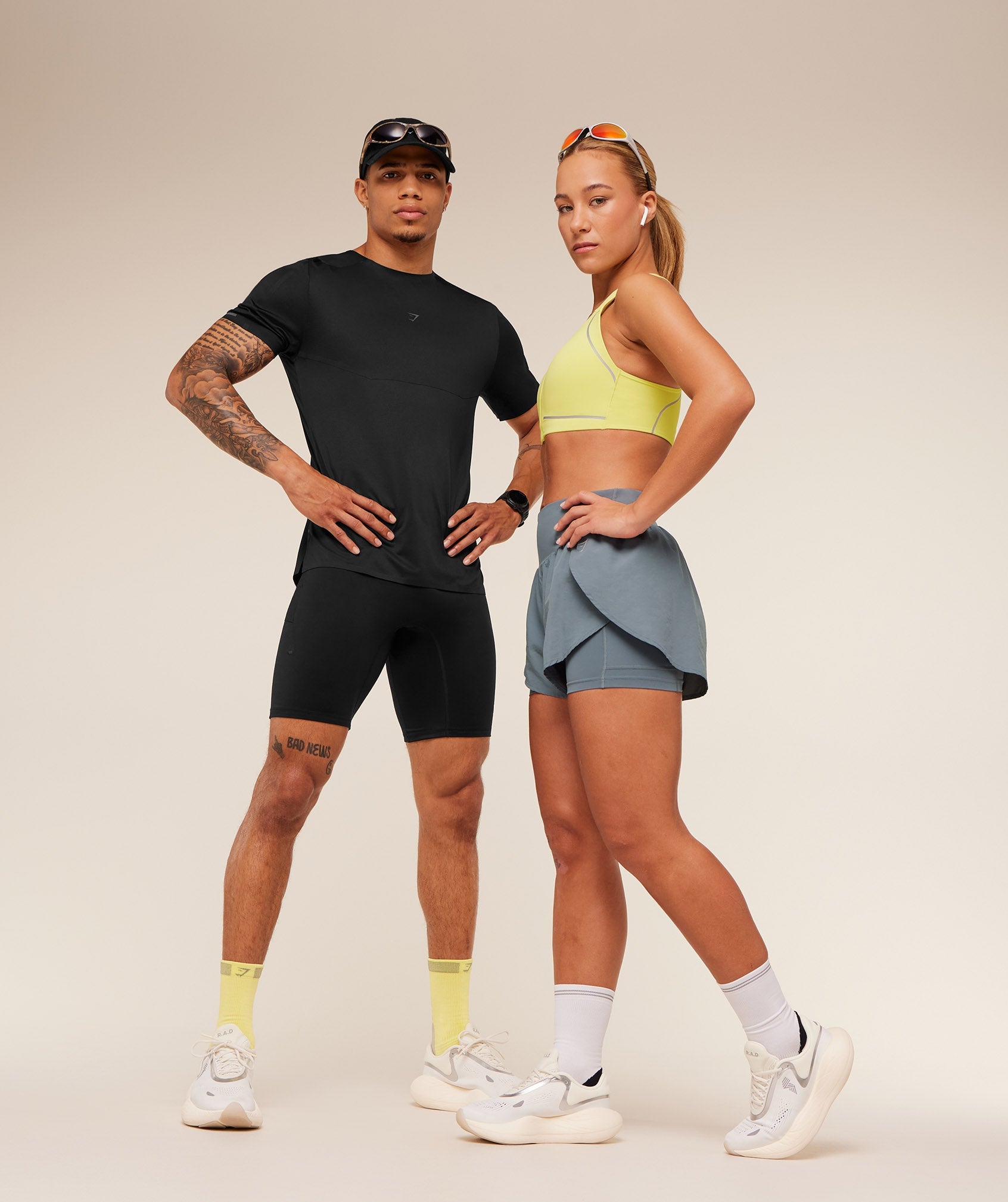 Gymshark Running Elite T-Shirt Black