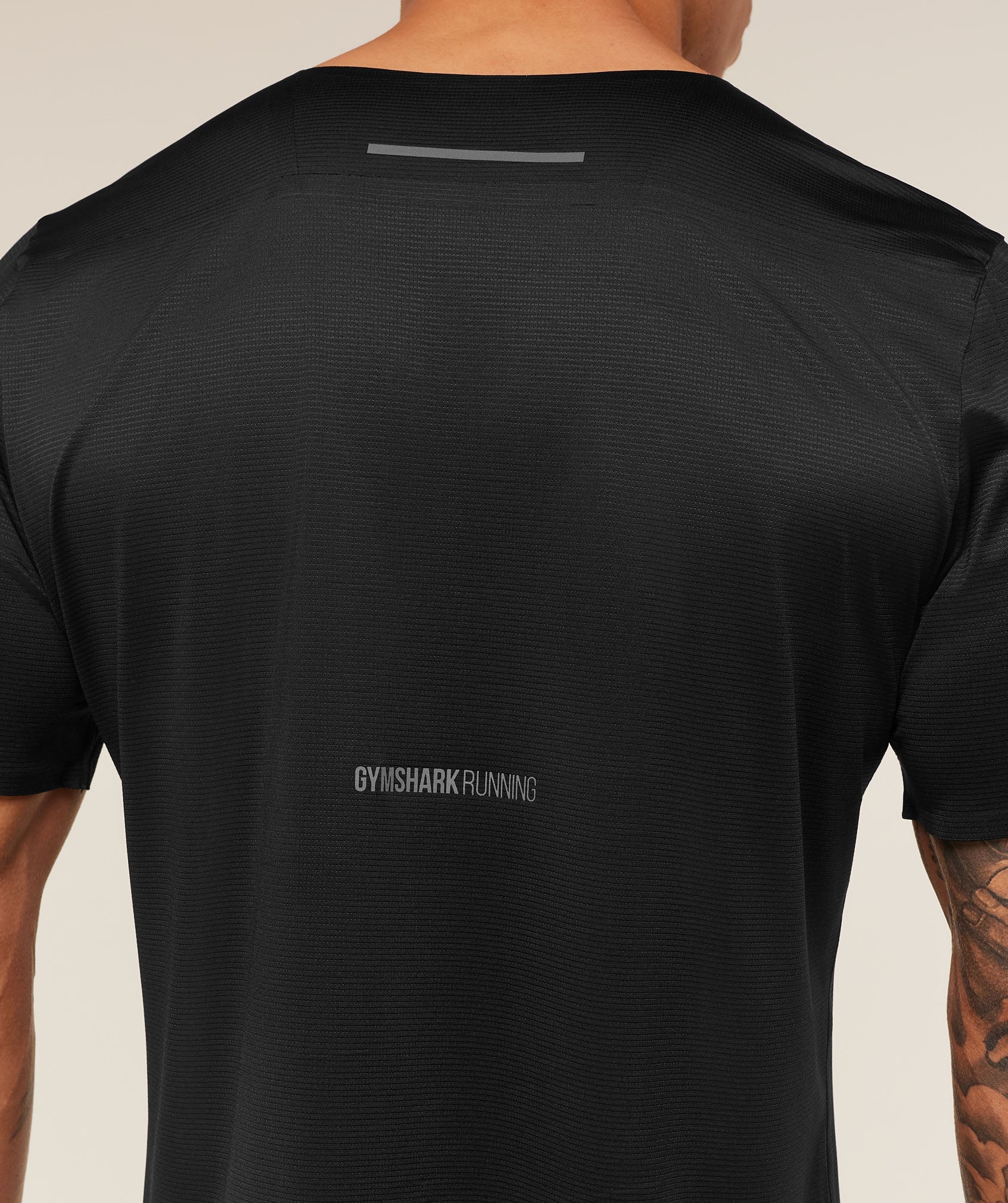 Gymshark Running Elite T-Shirt Black