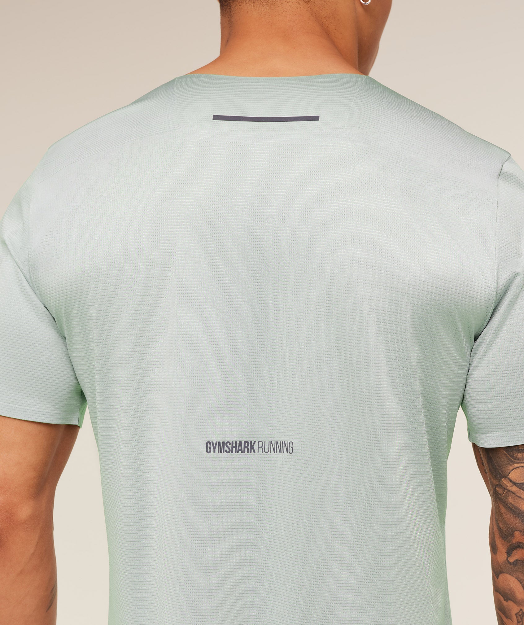 Gymshark Running Elite T-Shirt Morning Blue