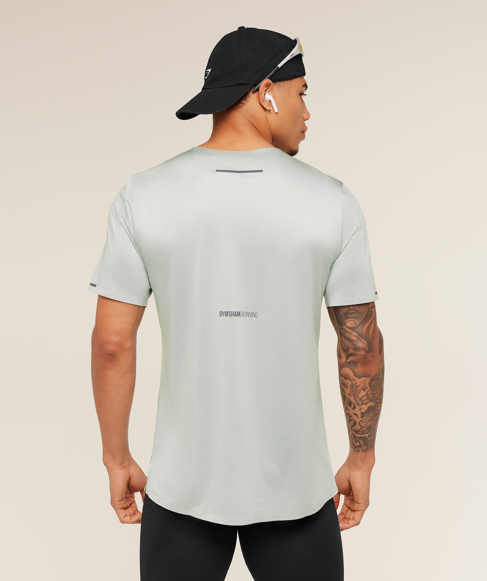 Gymshark Running Elite T-Shirt Morning Blue