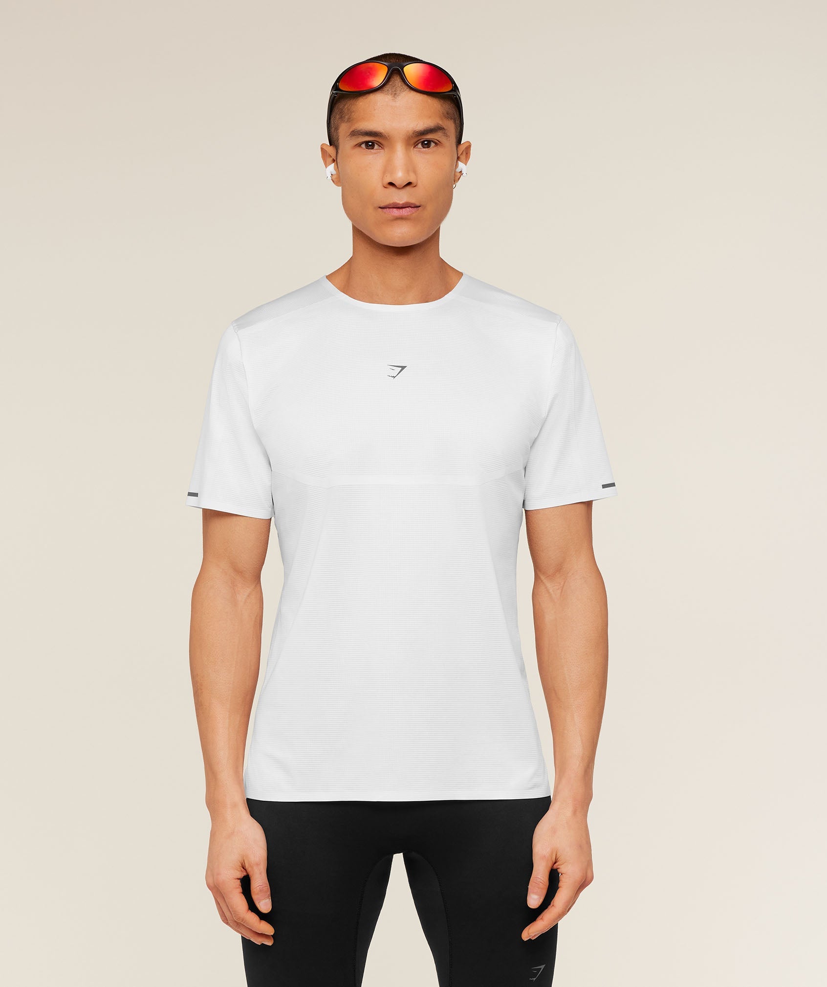Gymshark Running Elite T-Shirt White