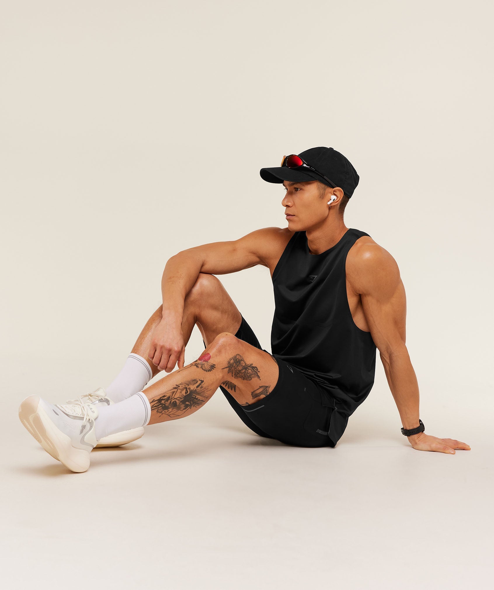 Gymshark Running Elite Tank Black