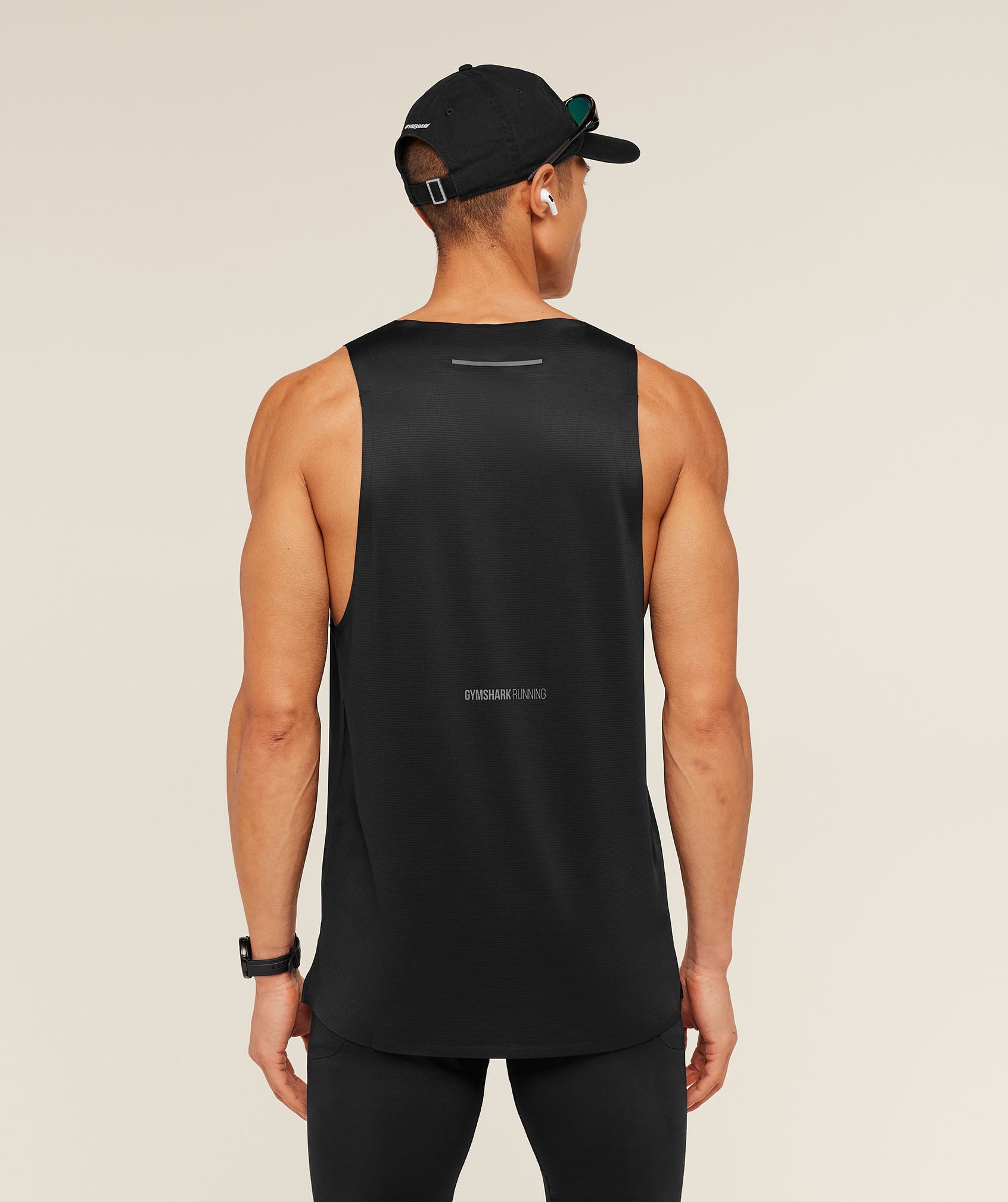 Gymshark Running Elite Tank Black