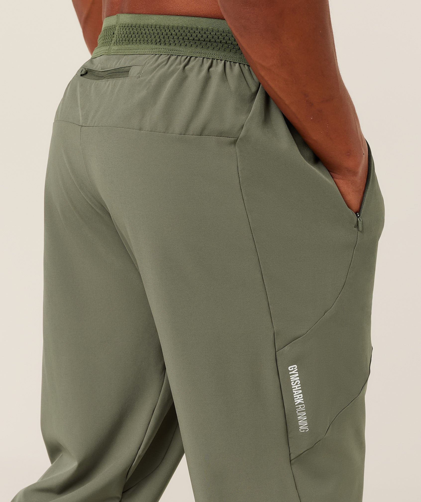 Gymshark Running Joggers Base Green