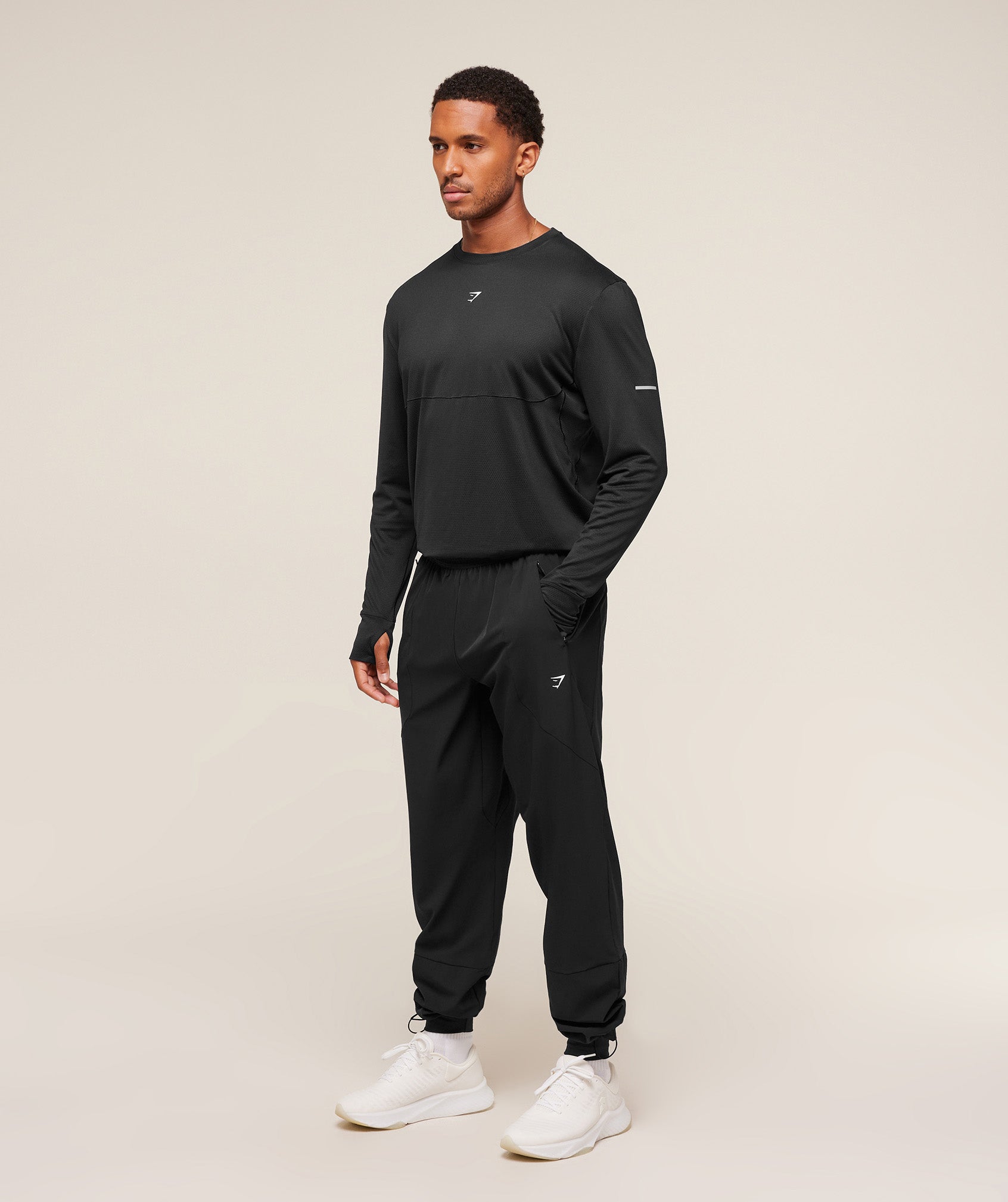 Gymshark Running Joggers Black