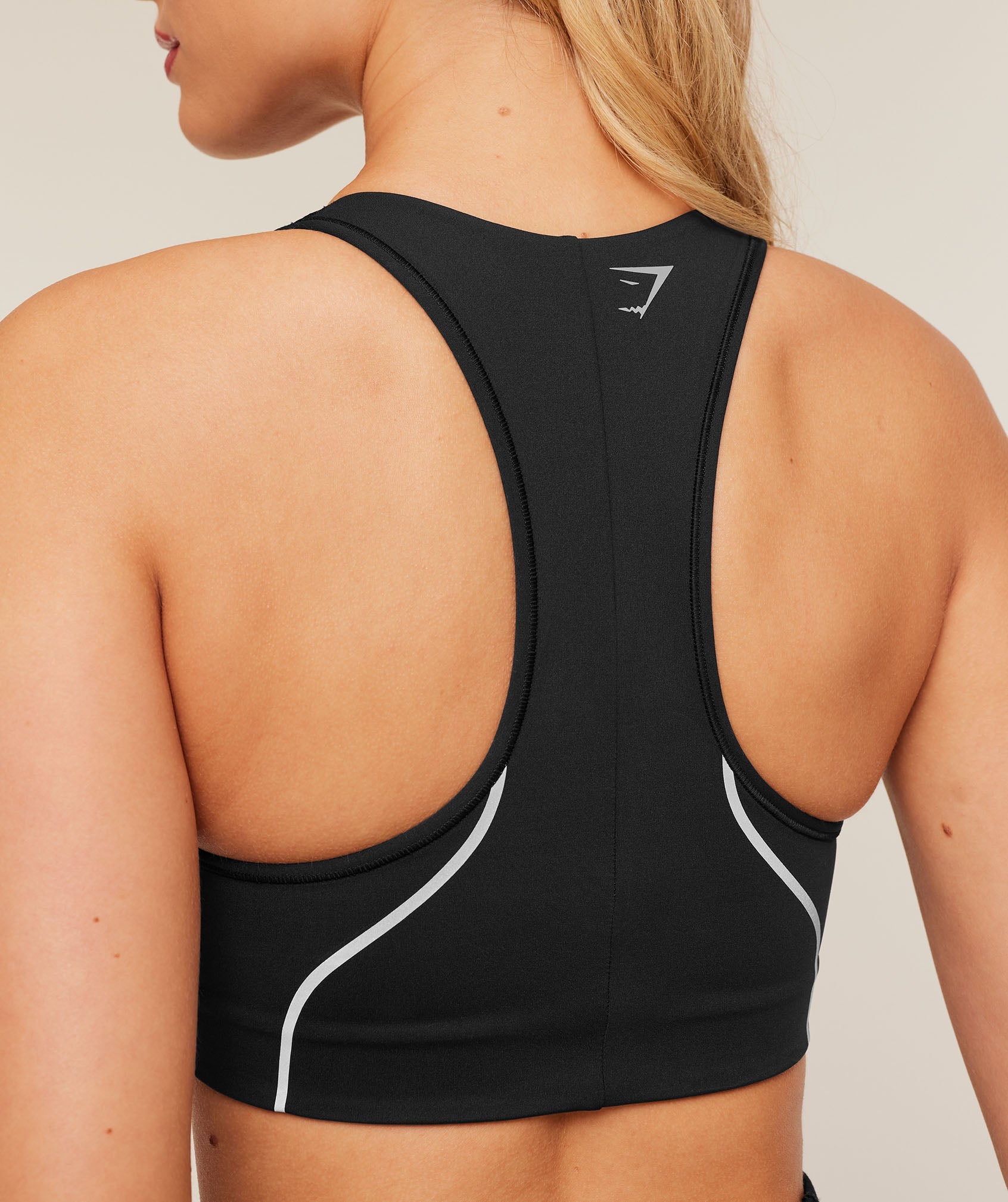 Women's Gymshark Running Sports Bra Black