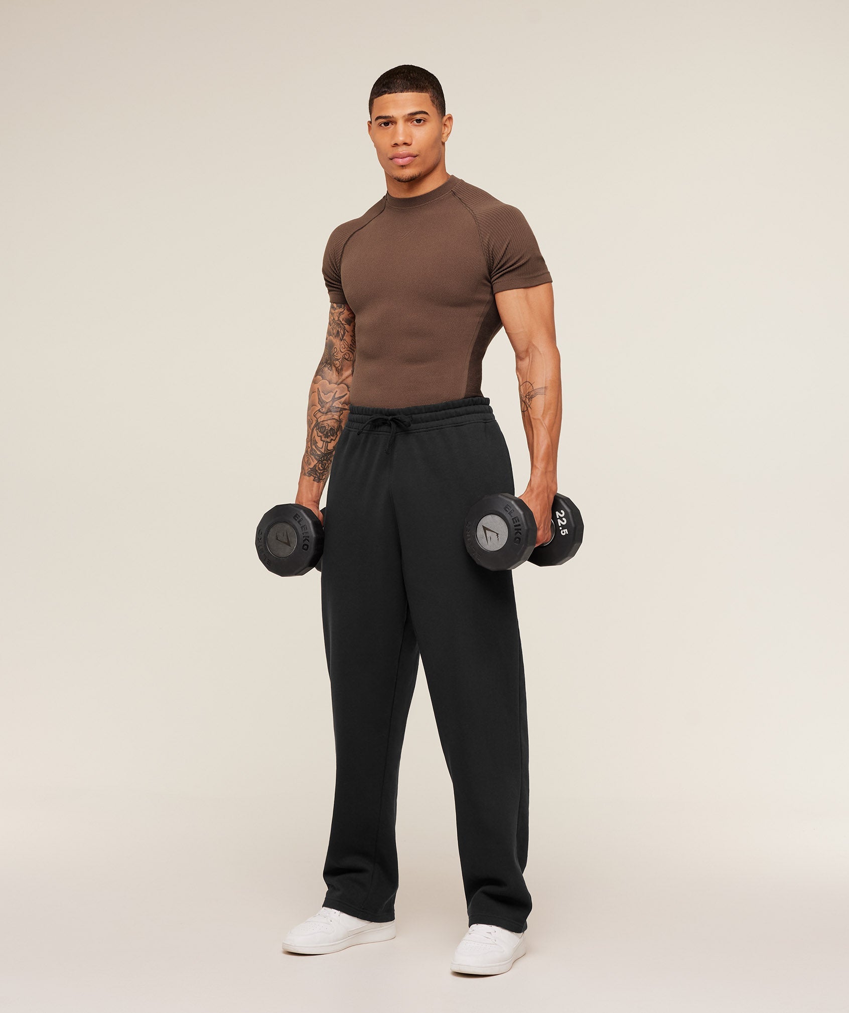 Gymshark Physique T-Shirt Soft Brown