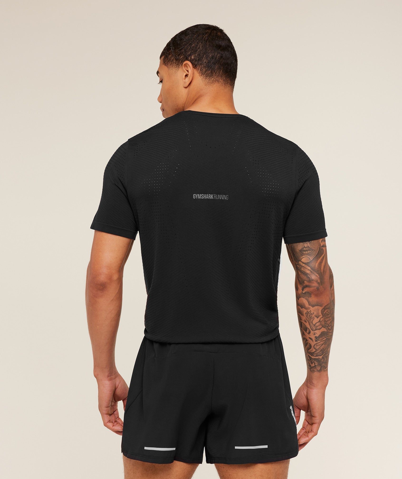 Gymshark Seamless Running T-Shirt Gs Black