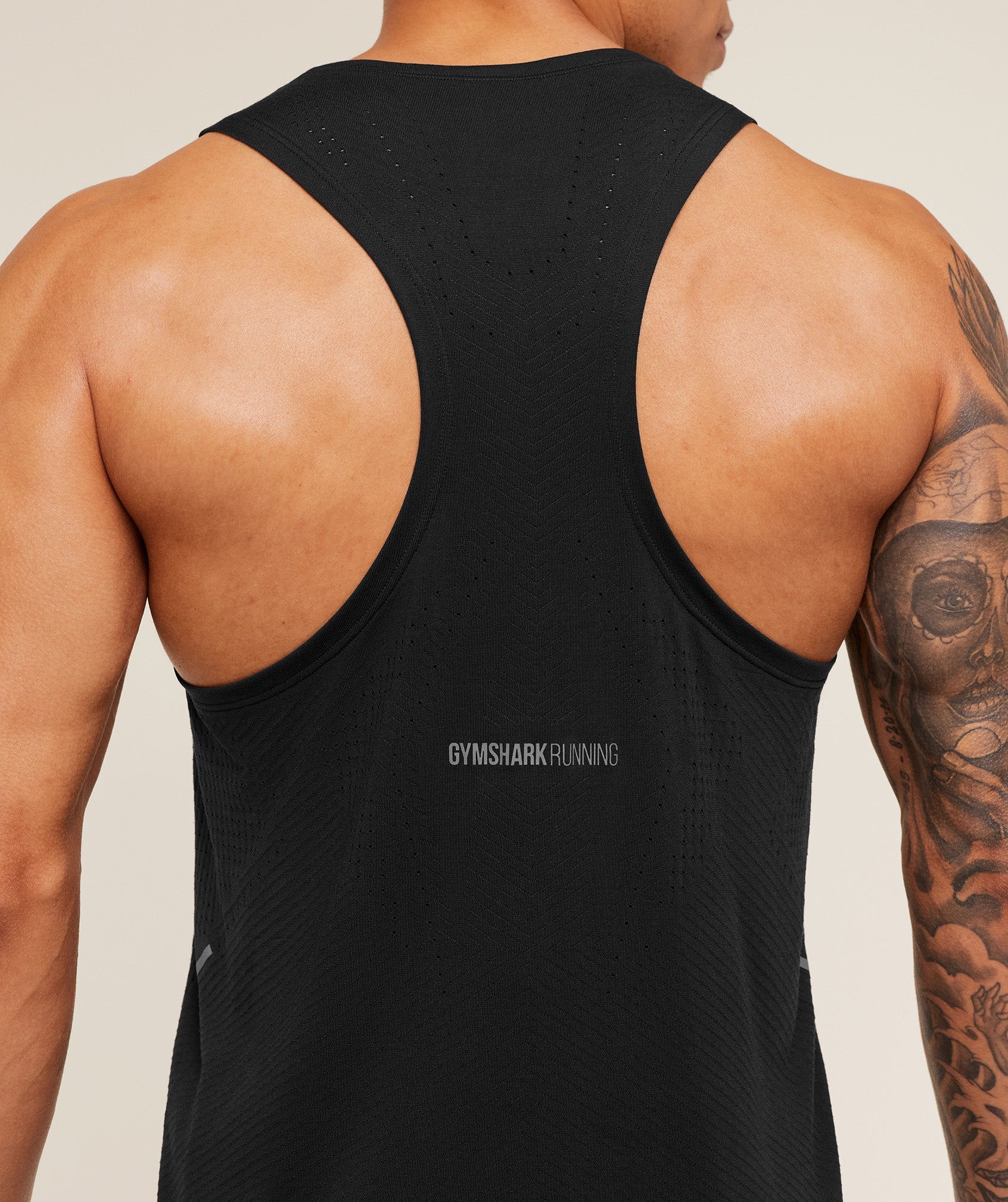 Gymshark Seamless Running Tank Gs Black