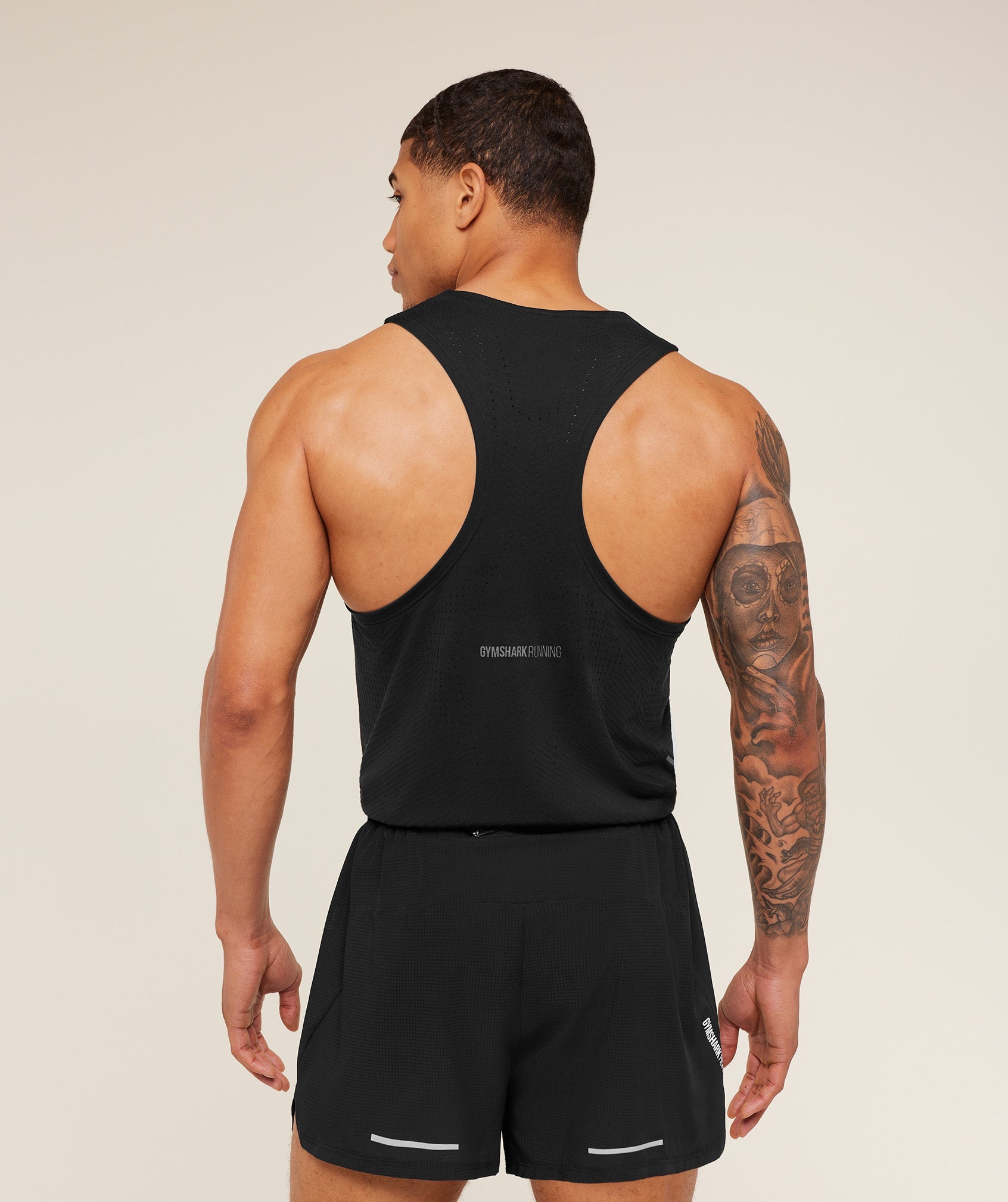 Gymshark Seamless Running Tank Gs Black