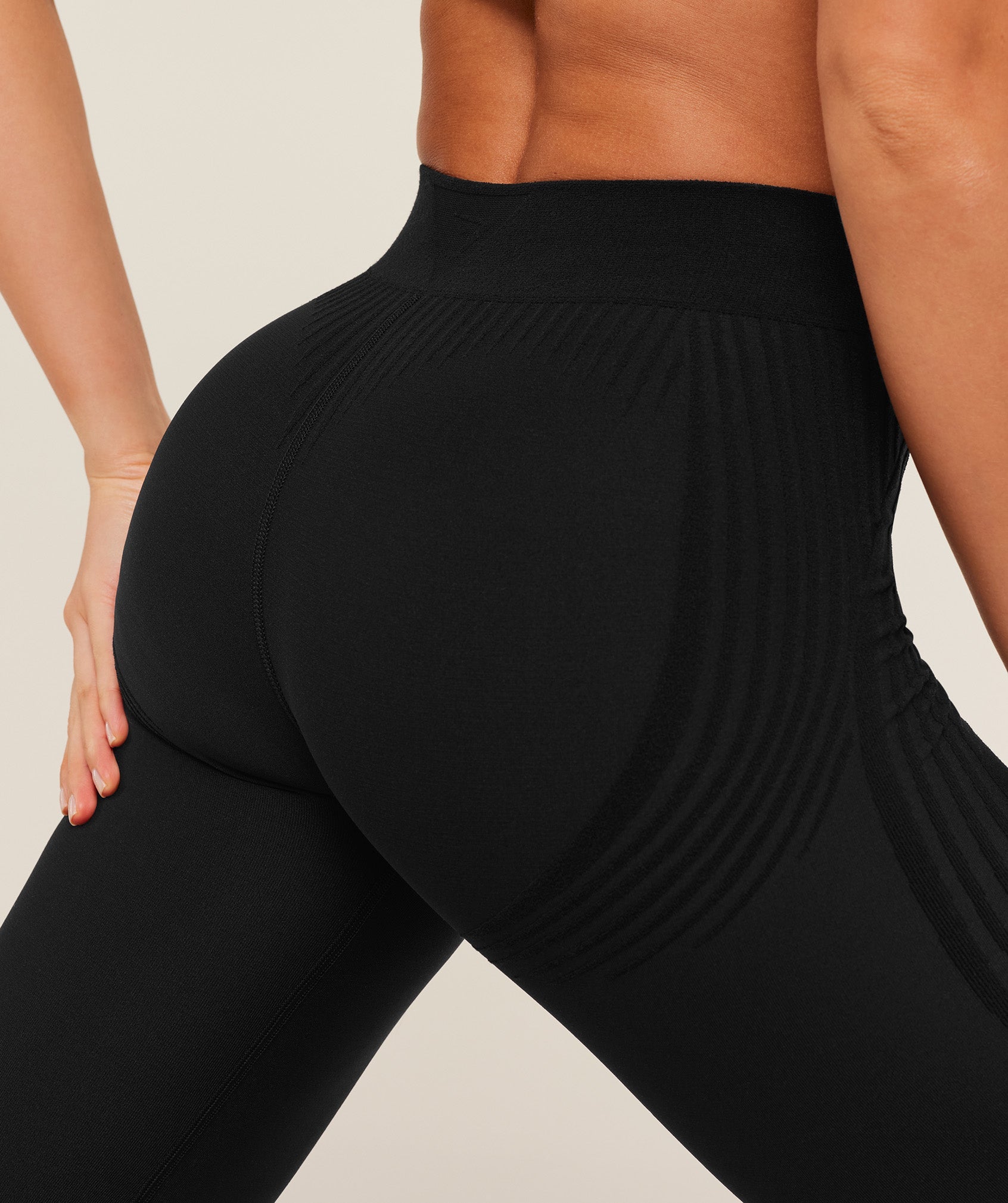 Women's Gymshark Luxe Flared Leggings Gs Black