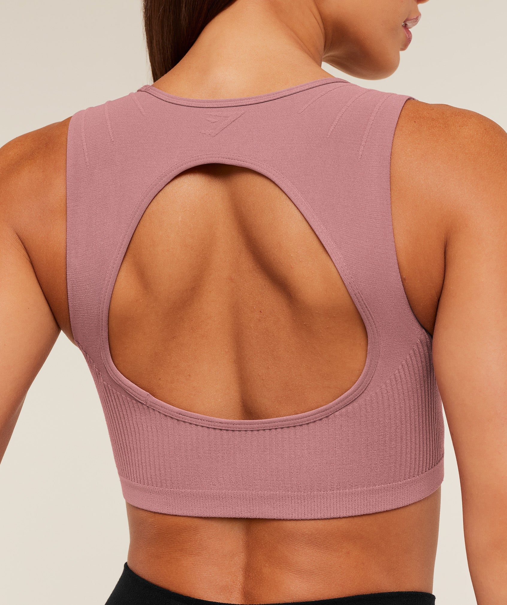 Women's Gymshark Luxe Light Support Sports Bra Calm Pink