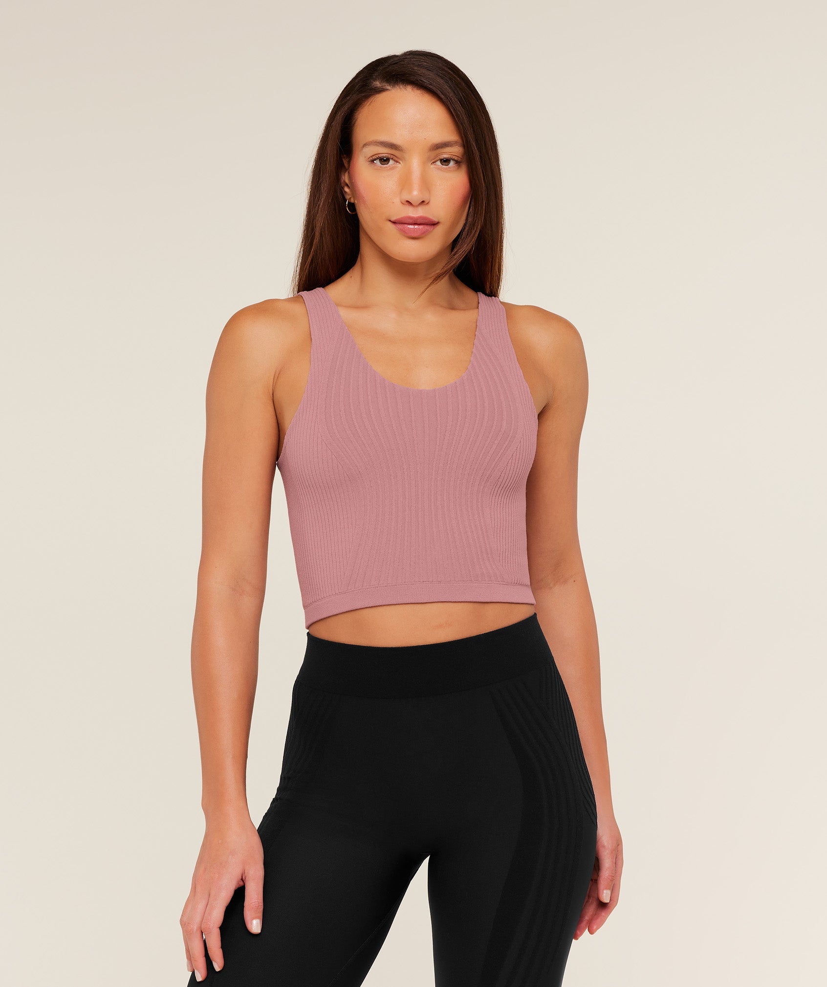Women's Gymshark Luxe Tank Calm Pink