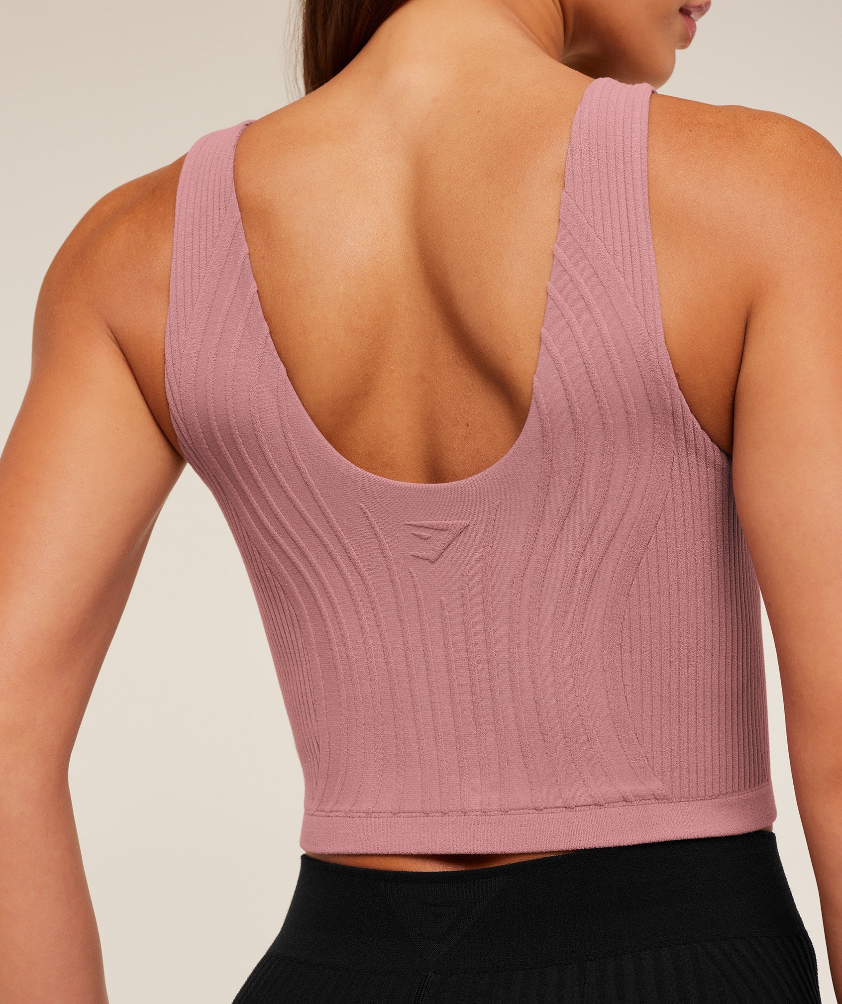 Women's Gymshark Luxe Tank Calm Pink