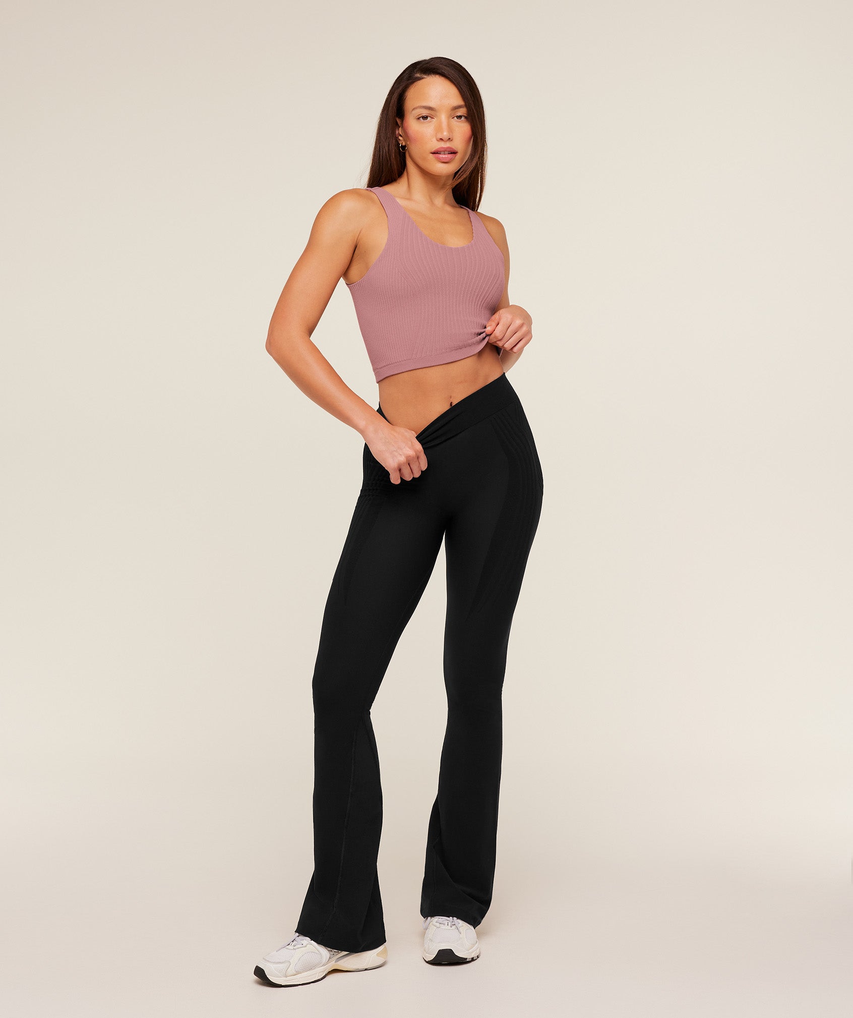 Women's Gymshark Luxe Tank Calm Pink