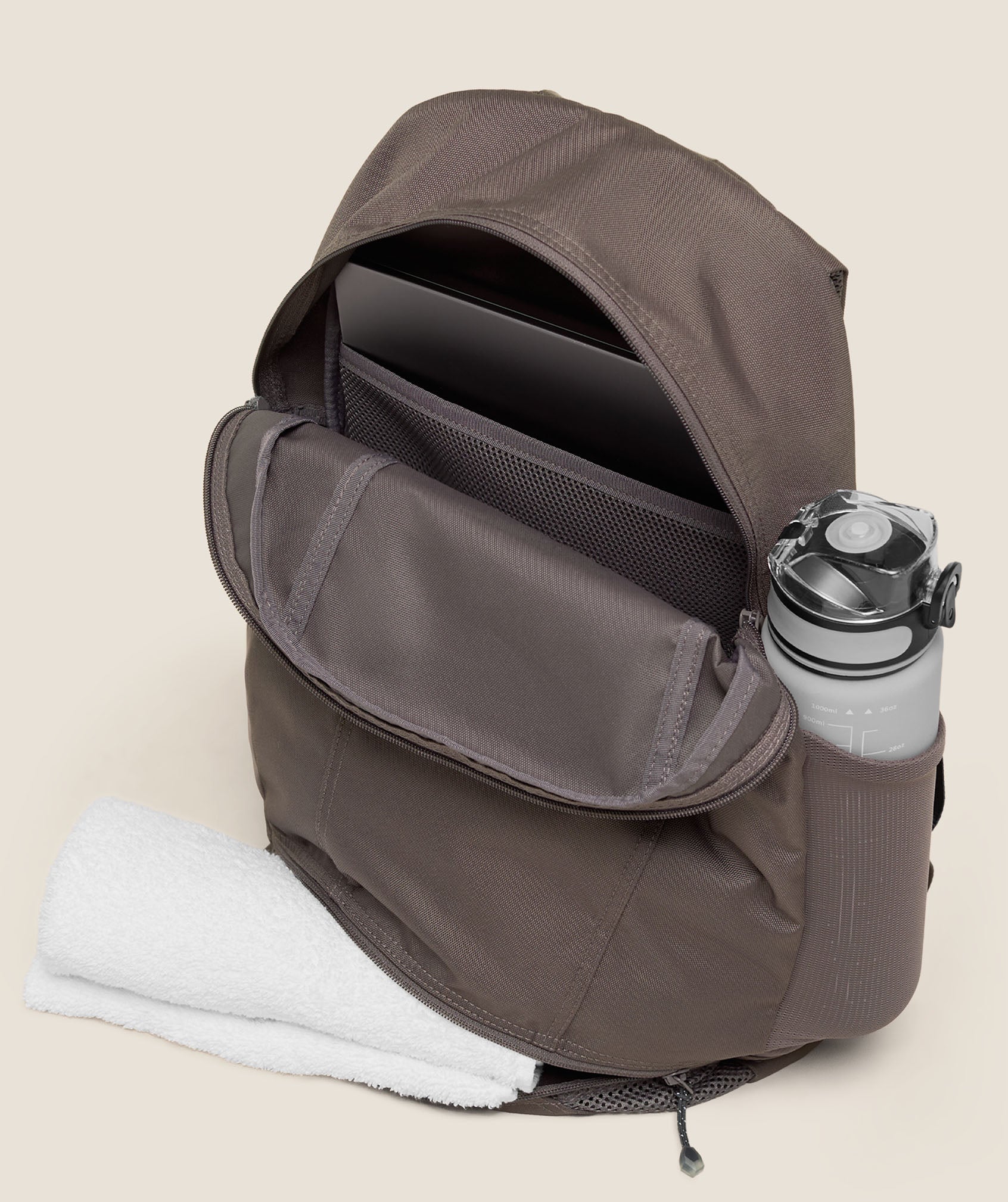 Women's Gymshark Sharkhead Backpack Cool Brown