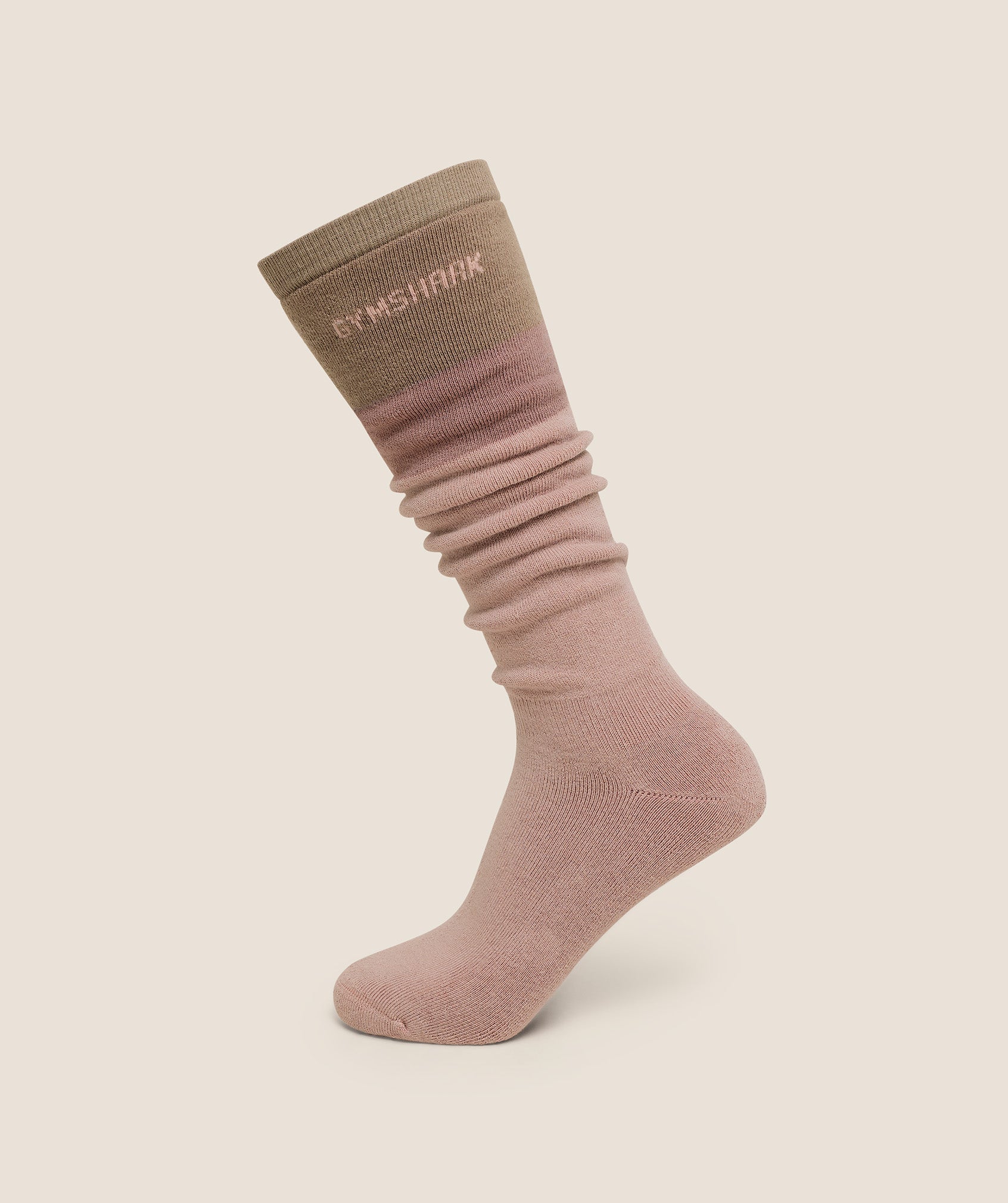 Women's Gymshark Slouch Socks Gs Muted Pink