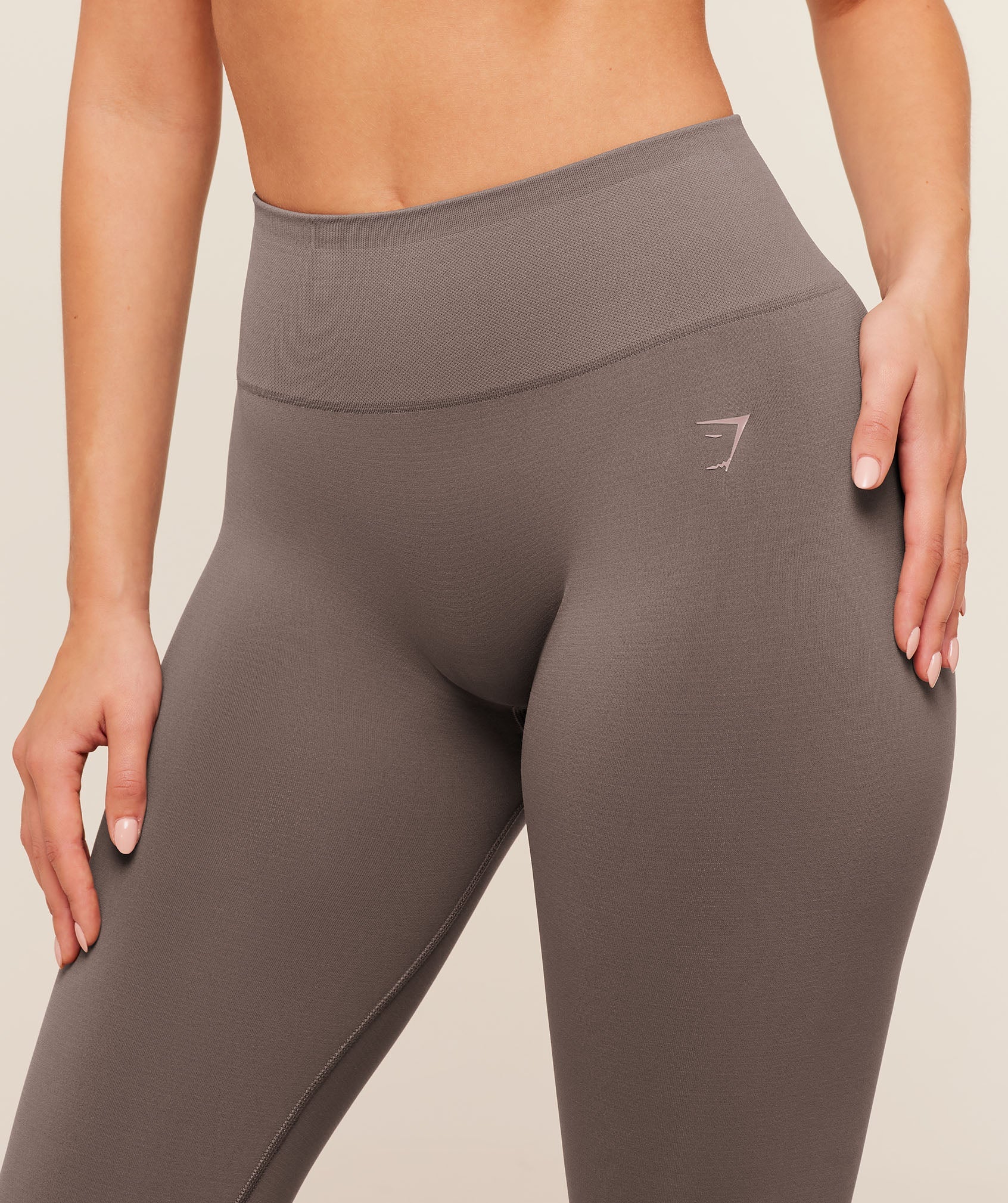 Women's Gymshark Soft Sculpt Leggings Cool Brown