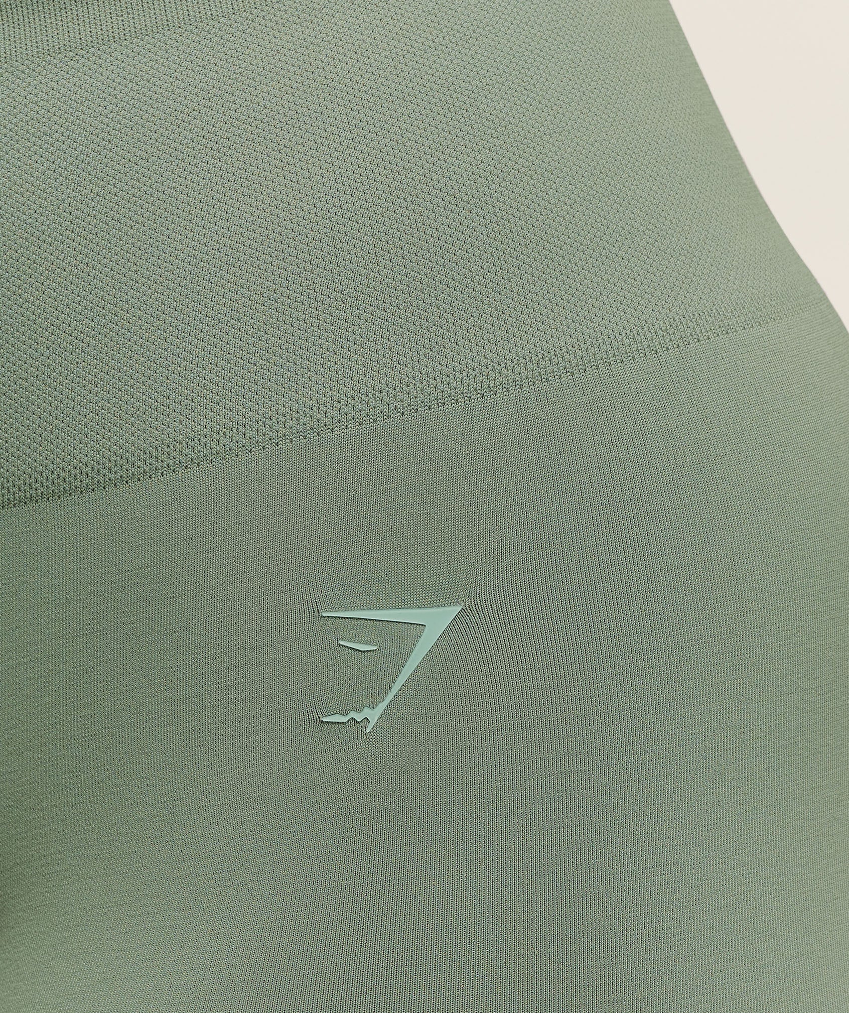 Women's Gymshark Soft Sculpt Shorts Unit Green