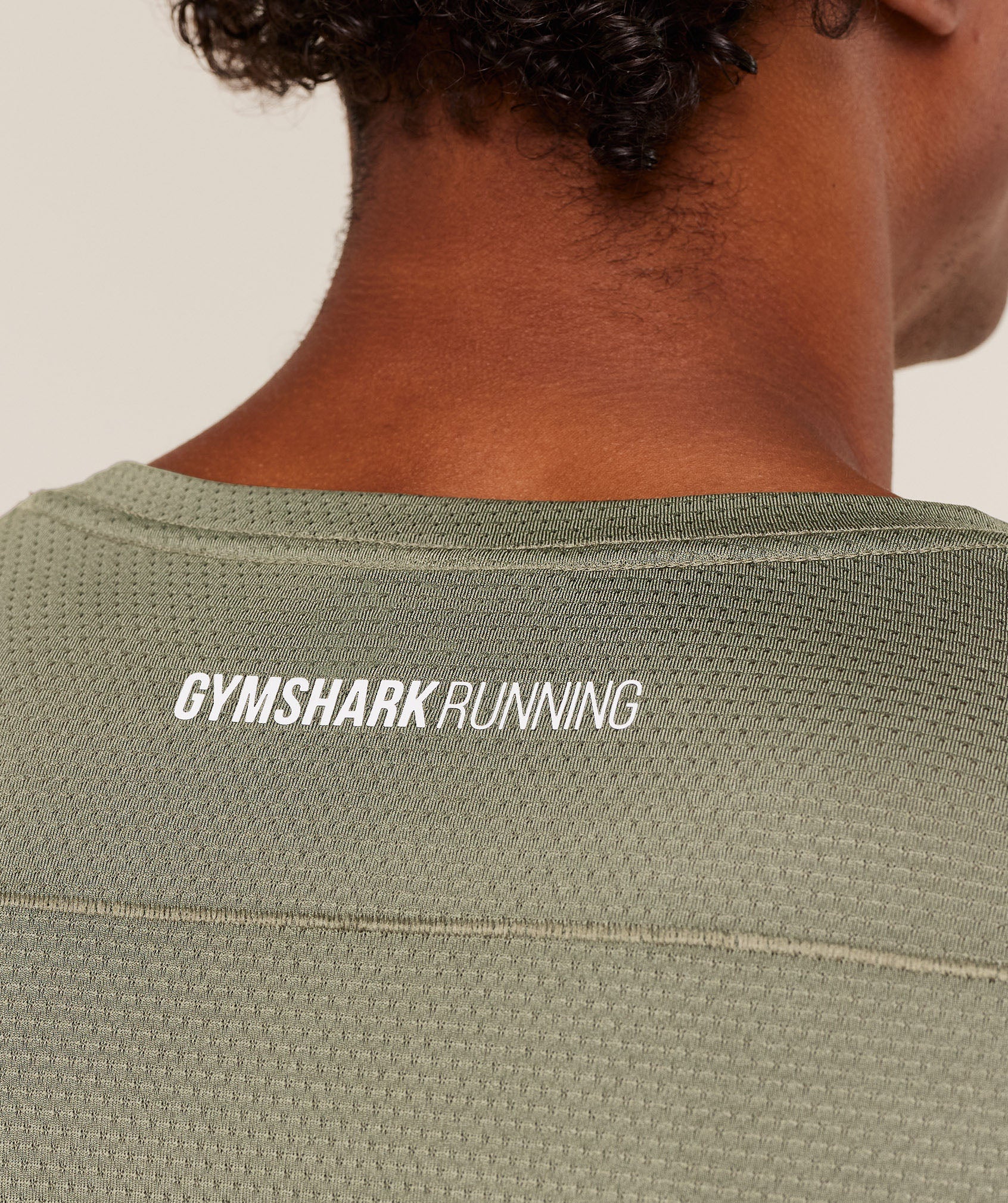 Gymshark Running Long Sleeve T-Shirt Base Green