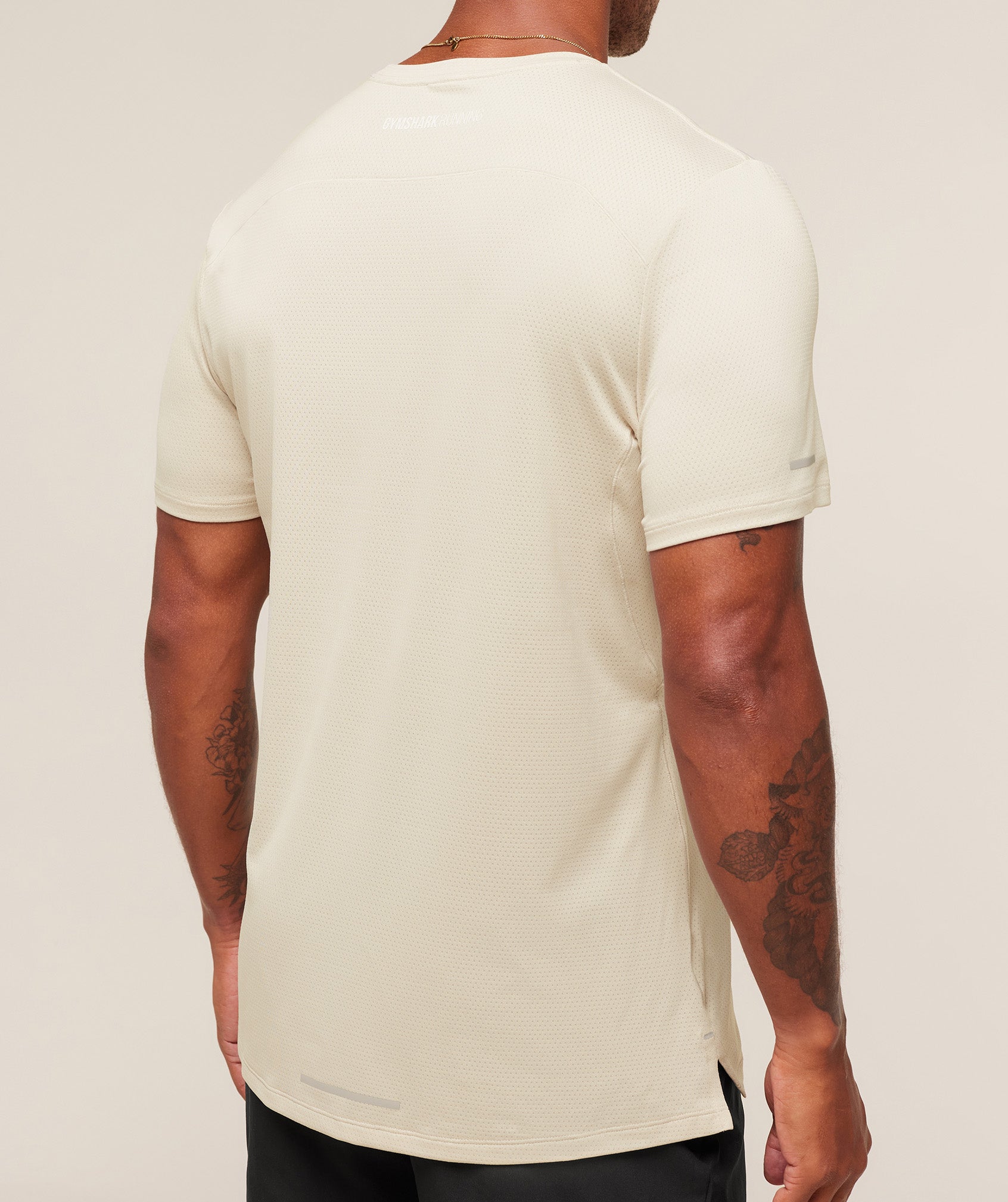 Gymshark Running T-Shirt Pebble Grey