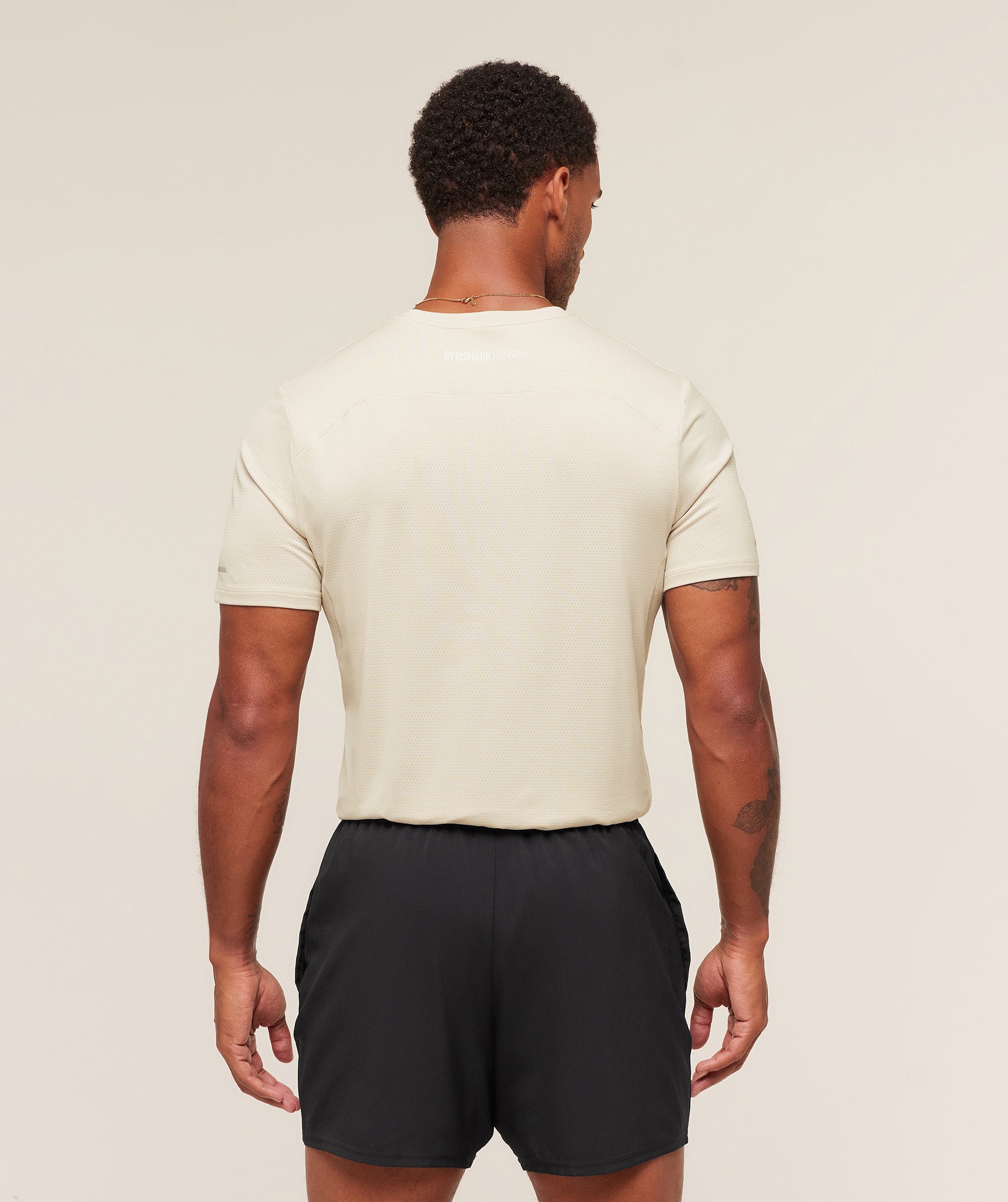 Gymshark Running T-Shirt Pebble Grey