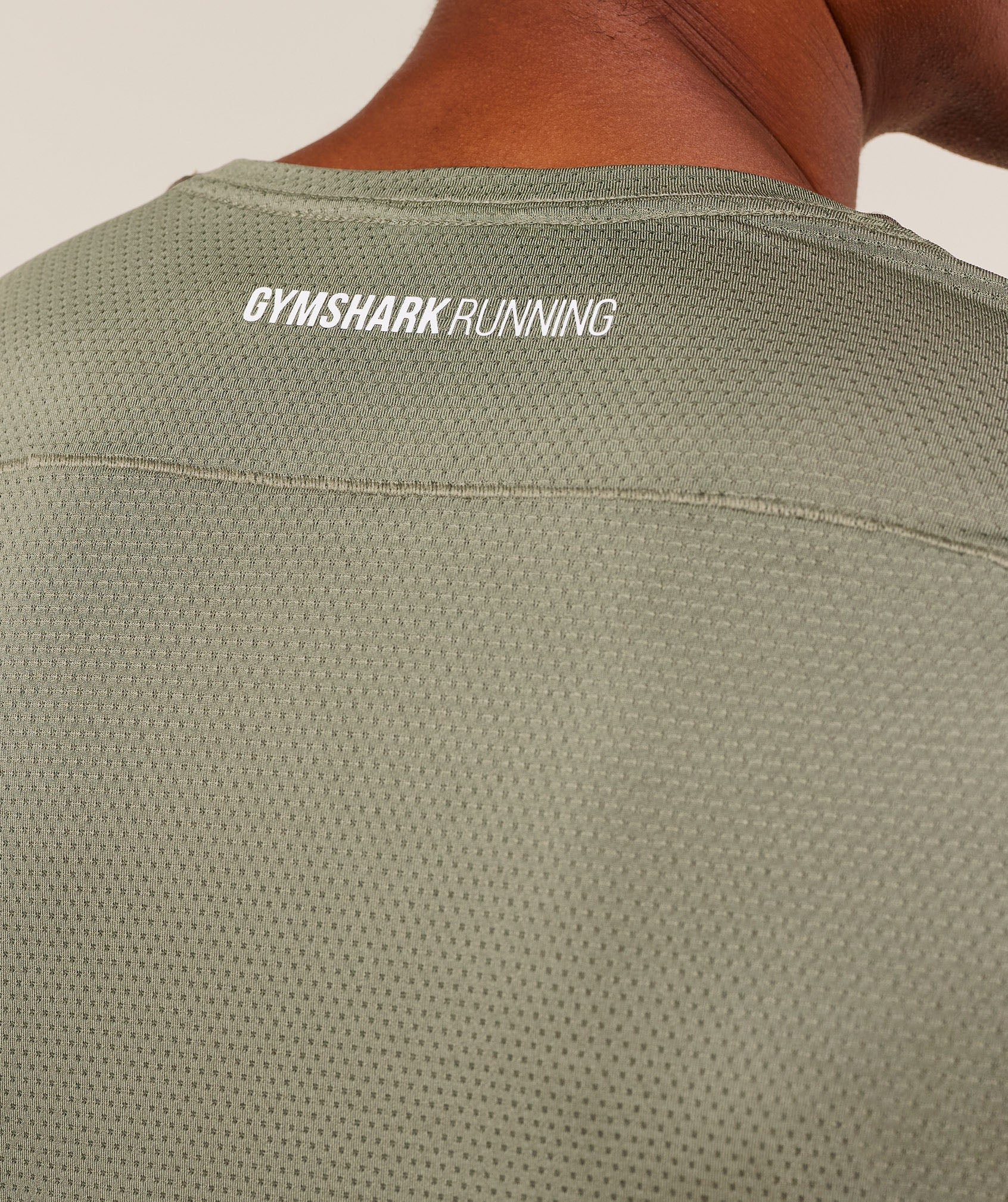 Gymshark Running T-Shirt Base Green