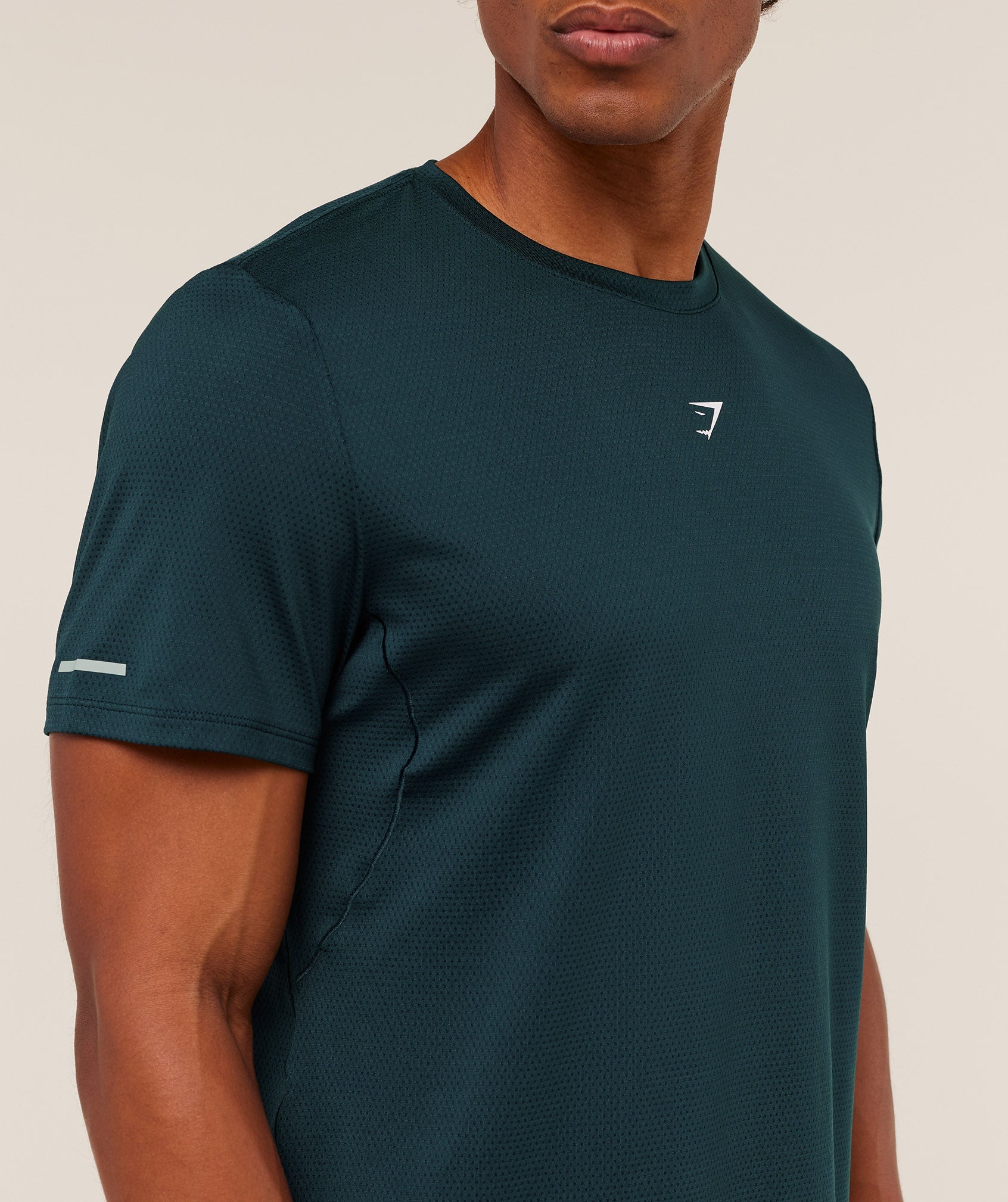 Gymshark Running T-Shirt Deep Petrol Blue