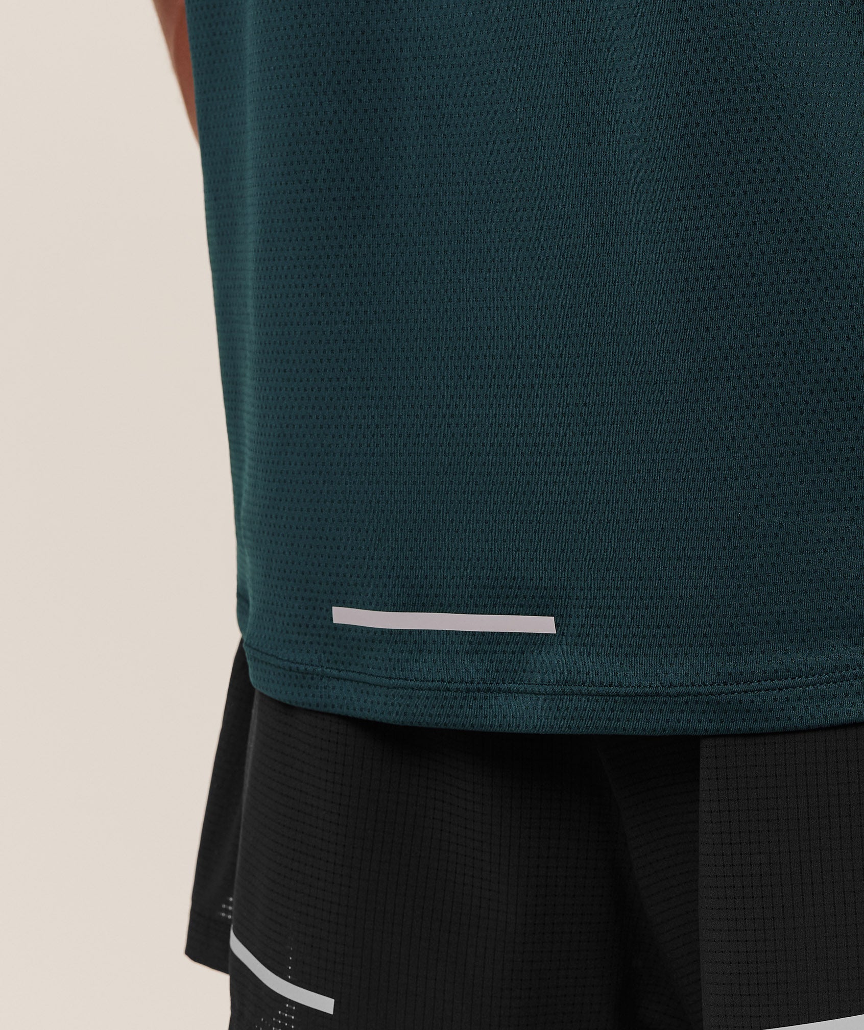 Gymshark Running T-Shirt Deep Petrol Blue