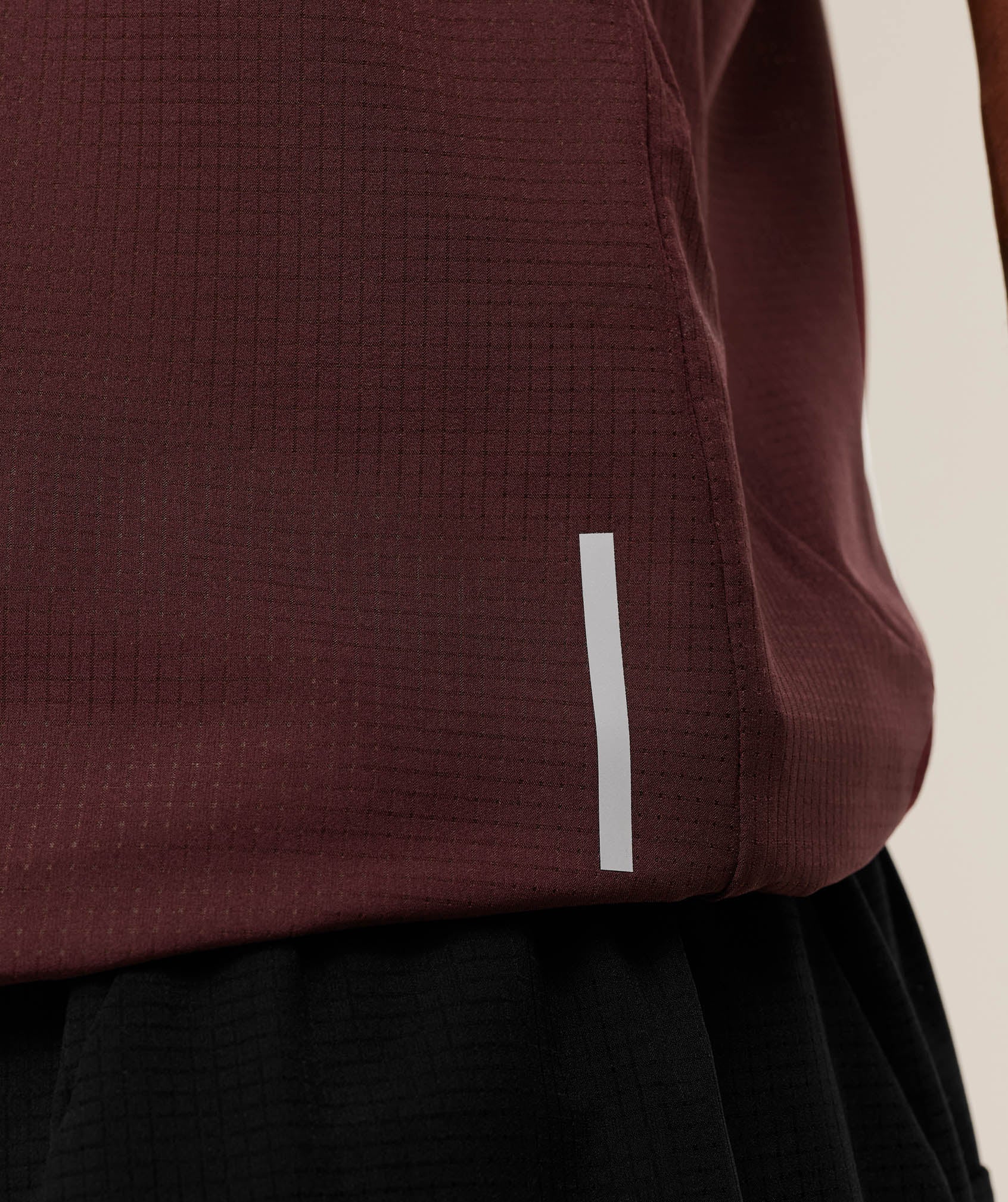 Gymshark Running Tank Rich Maroon