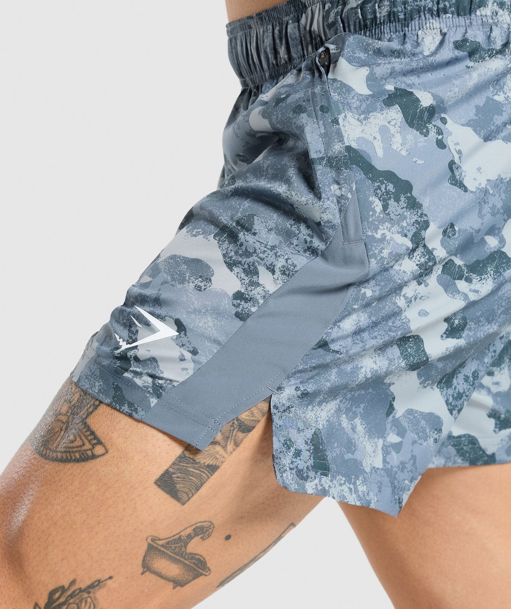 Gymshark Sport 5" Shorts Denim Grey