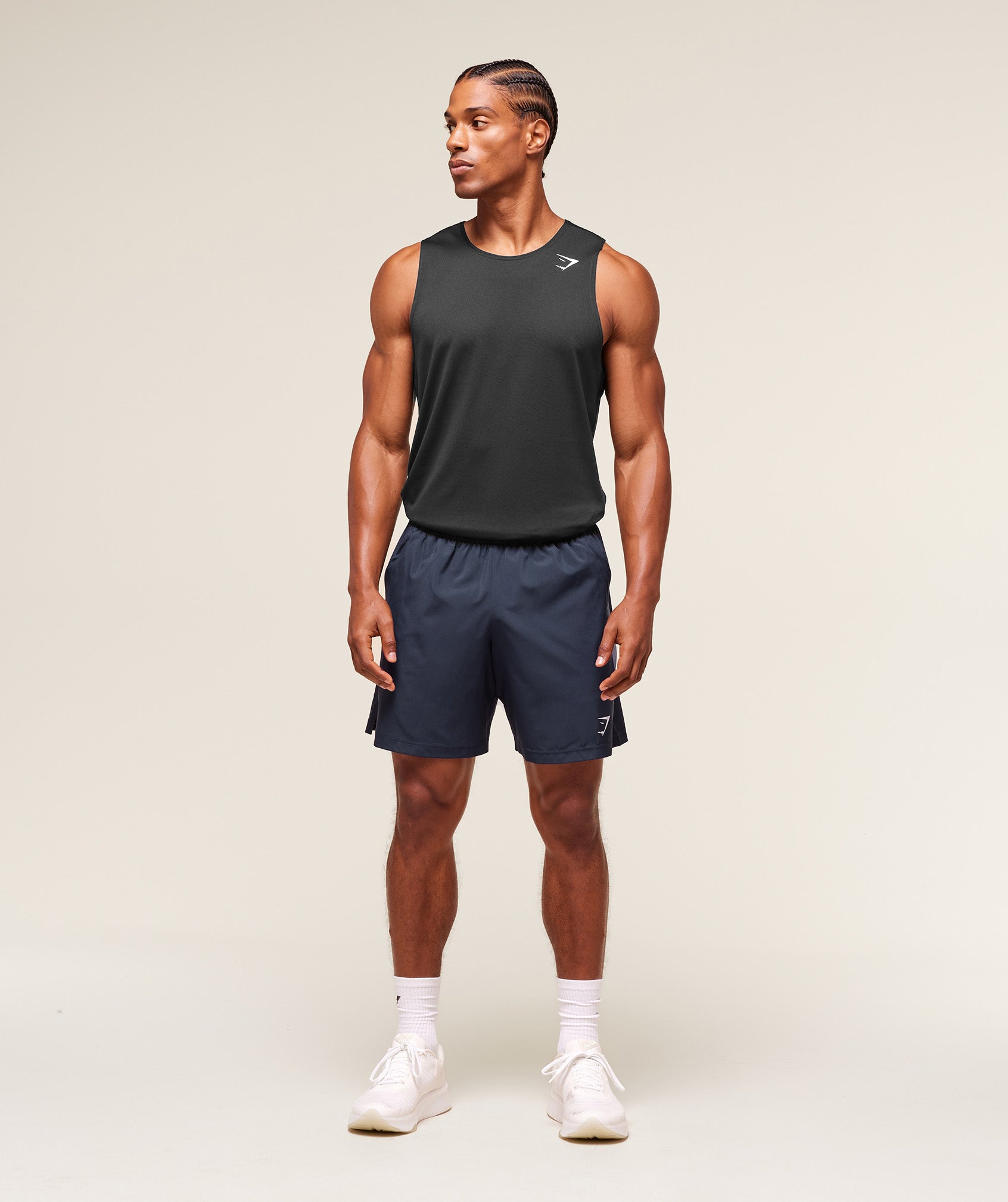 Gymshark Sport 7" Shorts Heavy Blue