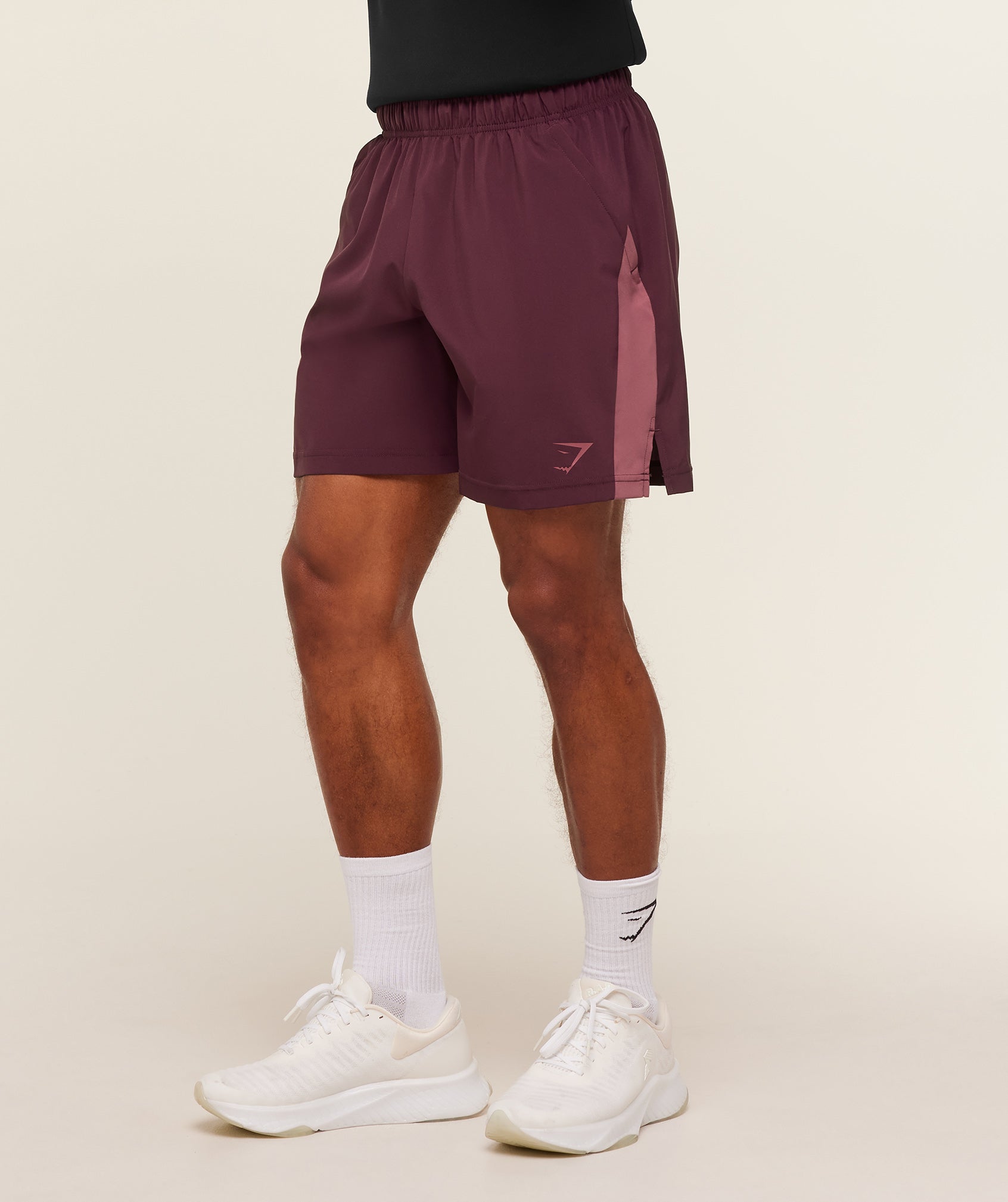 Gymshark Sport 7" Shorts Impact Burgundy