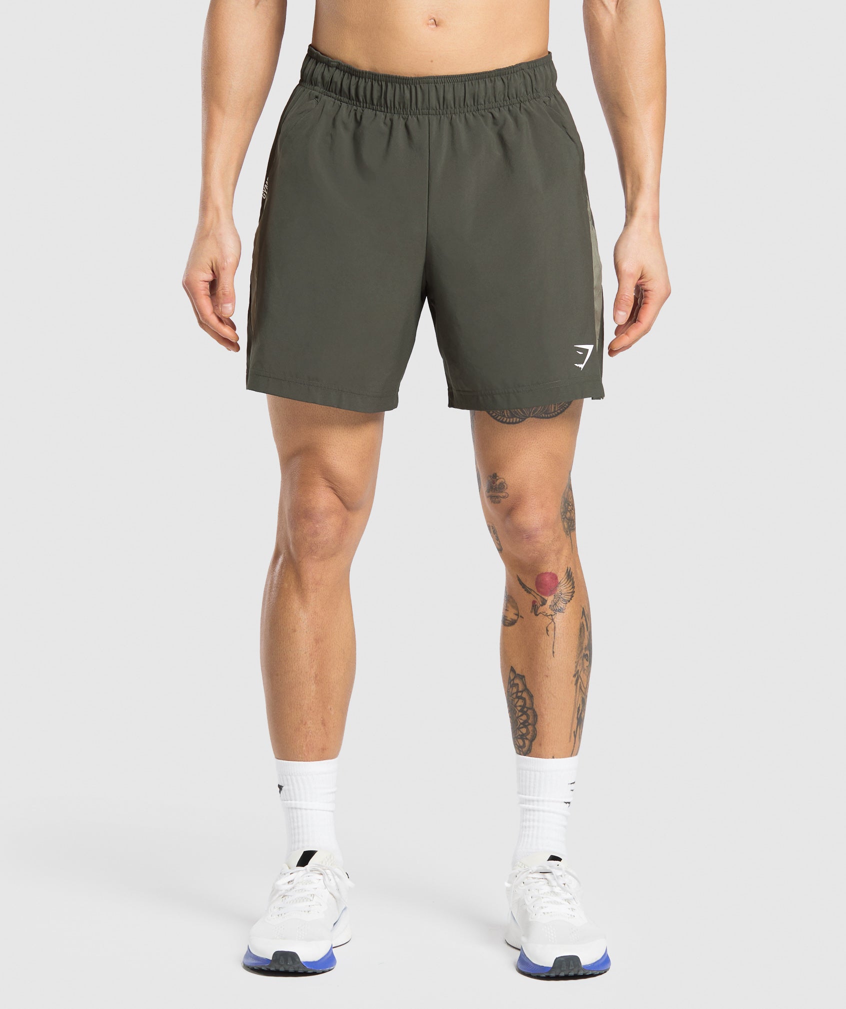 Gymshark Sport 7" Shorts Strength Green